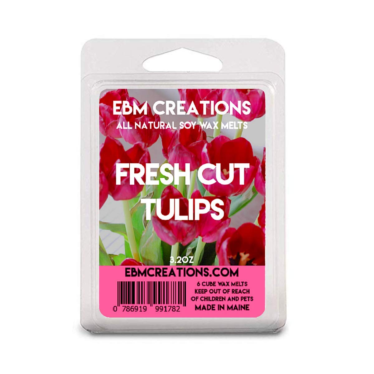 Fresh Cut Tulips - 3.2 oz Clamshell