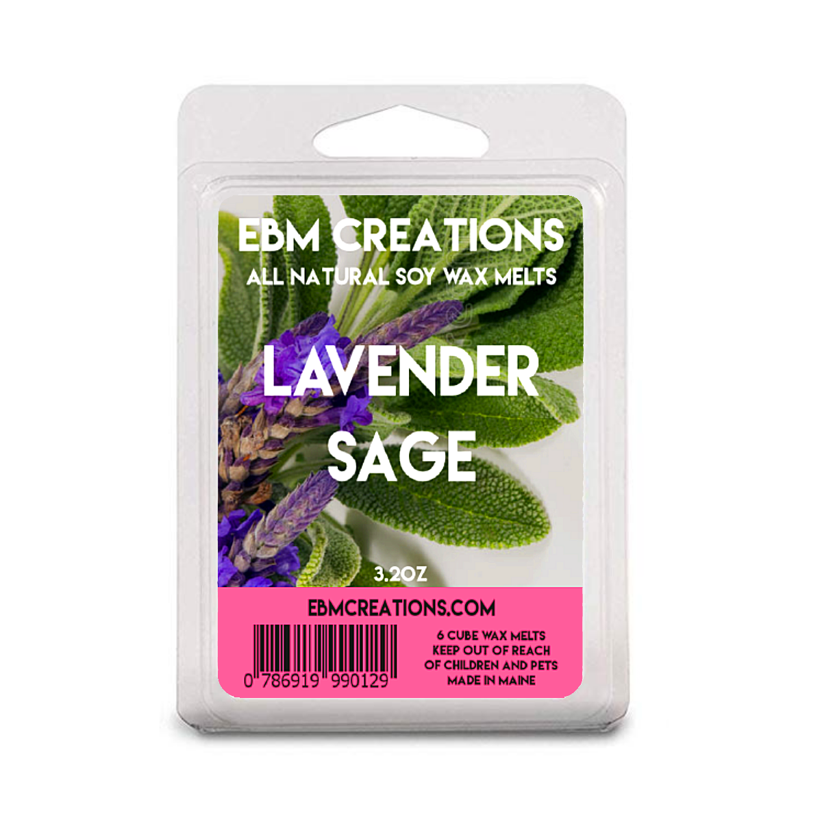 Lavender Sage - 3.2 oz Clamshell