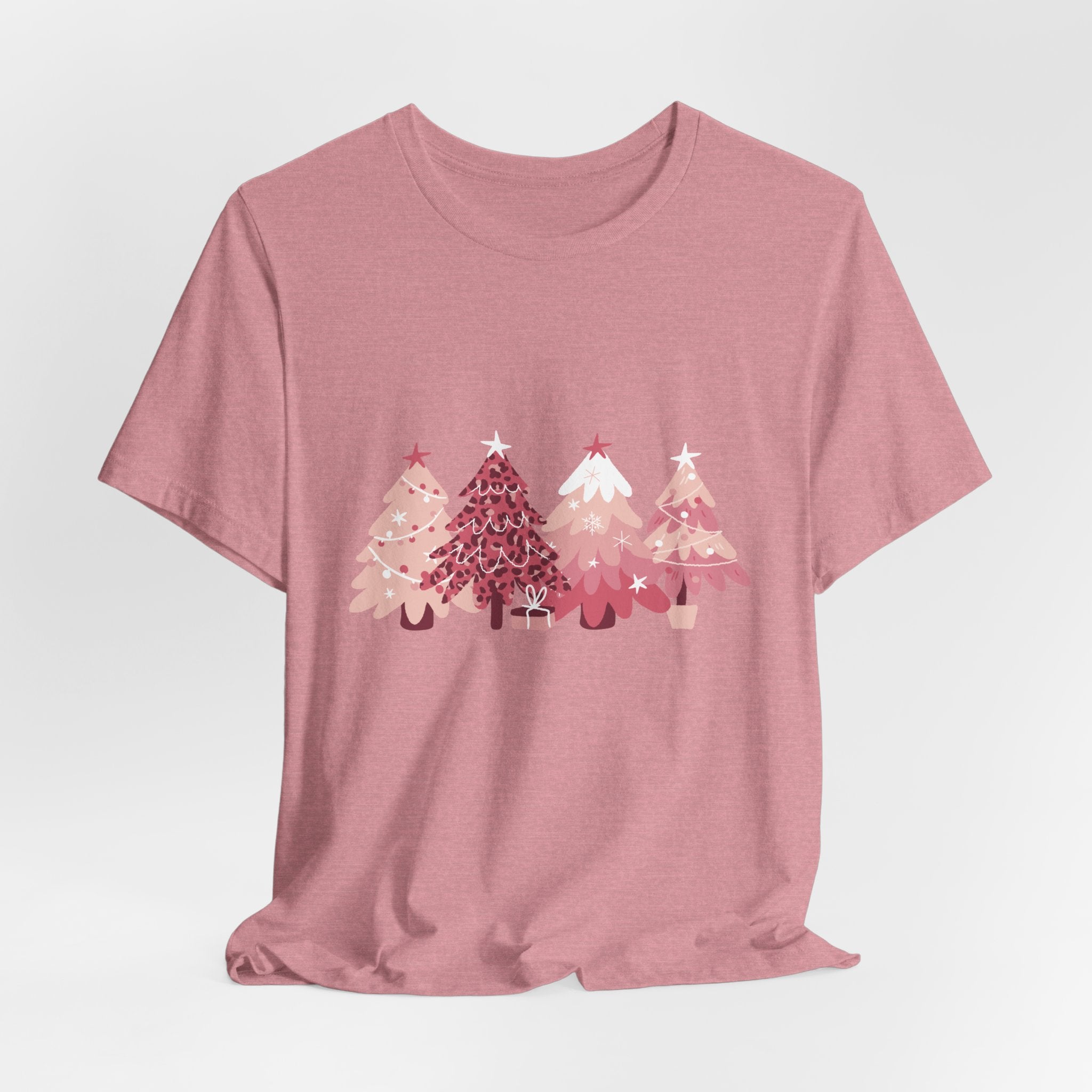 Pink Holiday Tree's Unisex Tee