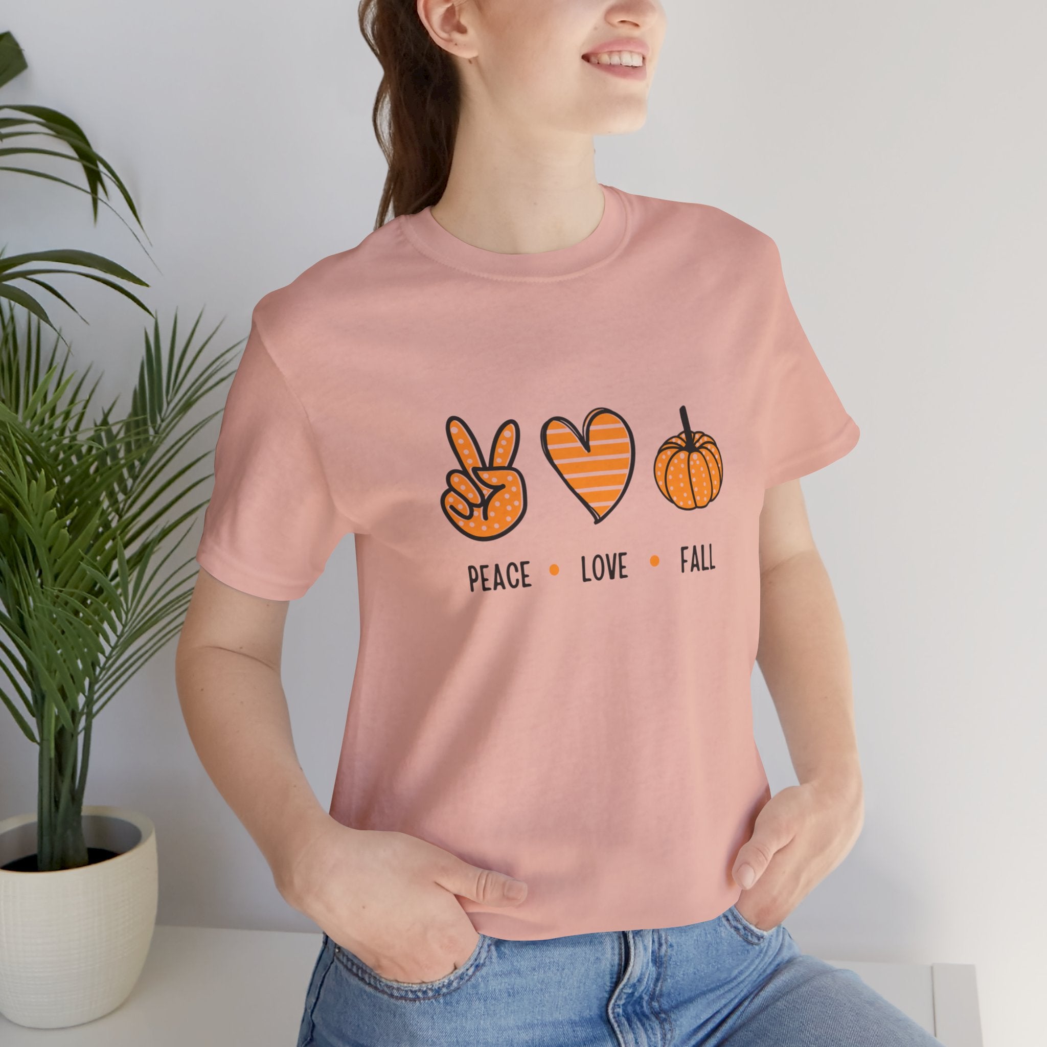 Peace Love Fall Classic Unisex Tee