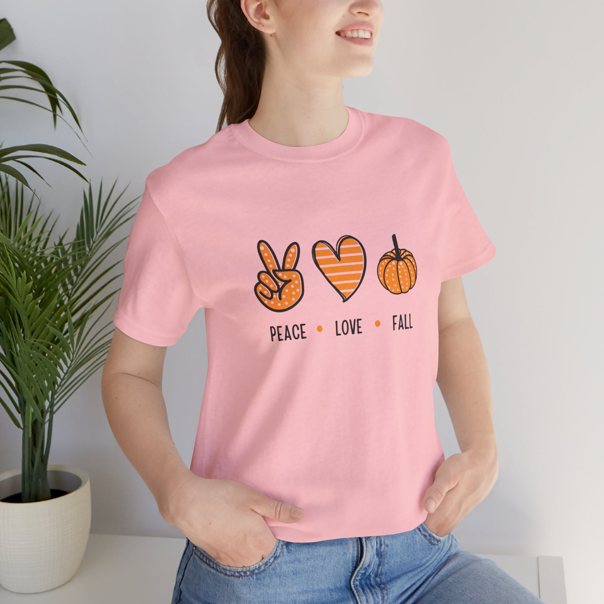 Peace Love Fall Classic Unisex Tee