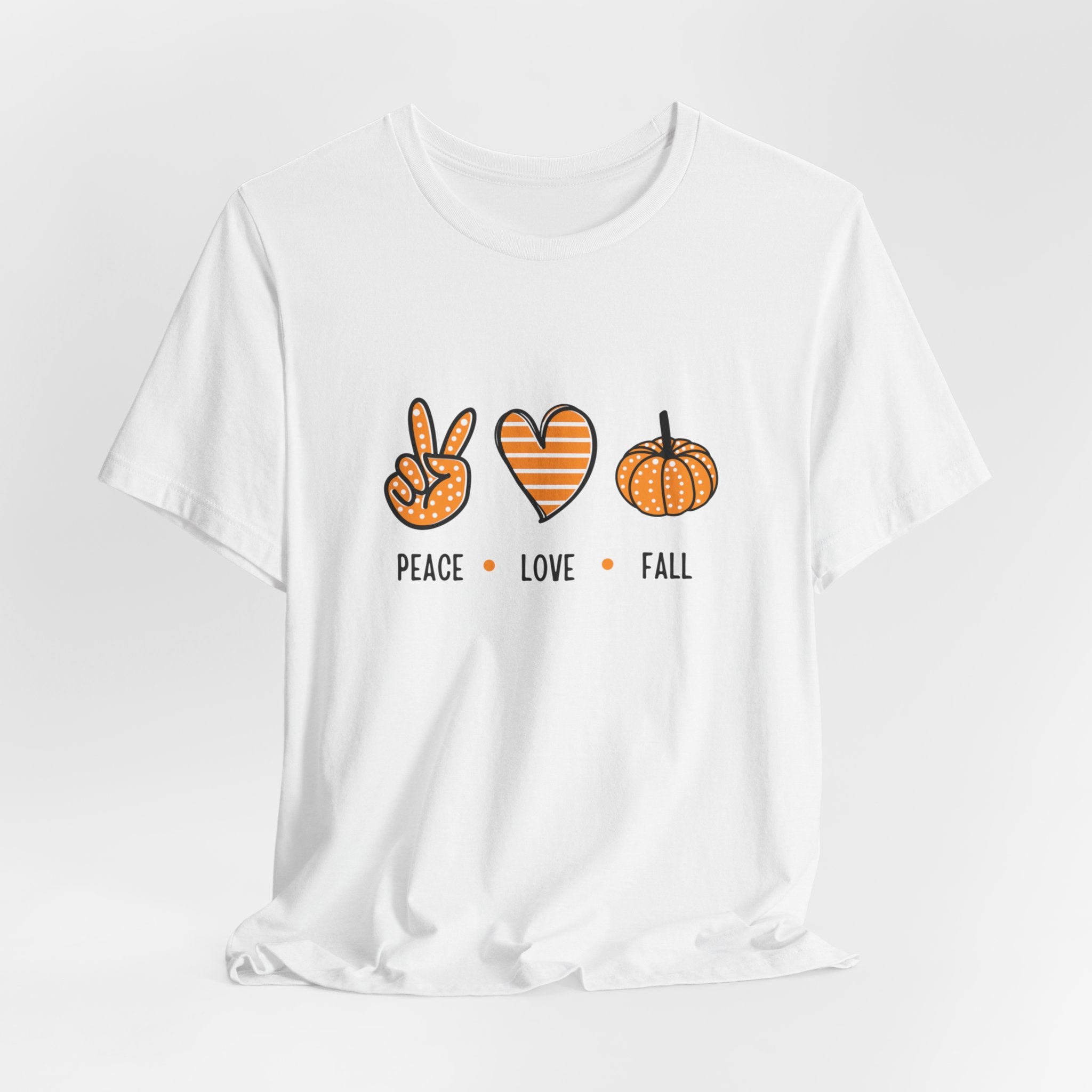 Peace Love Fall Classic Unisex Tee