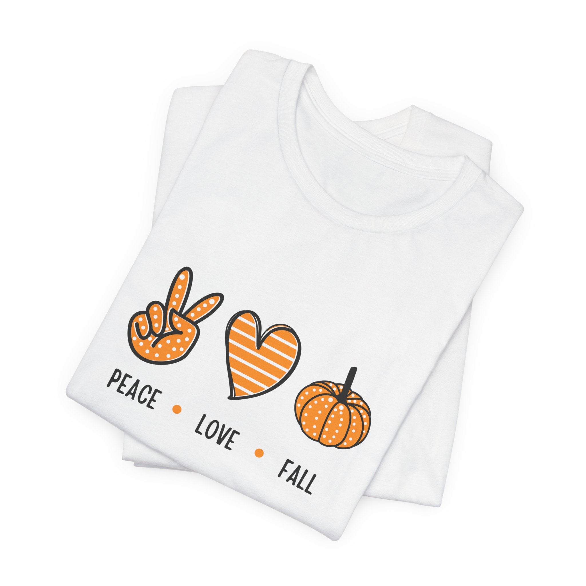 Peace Love Fall Classic Unisex Tee