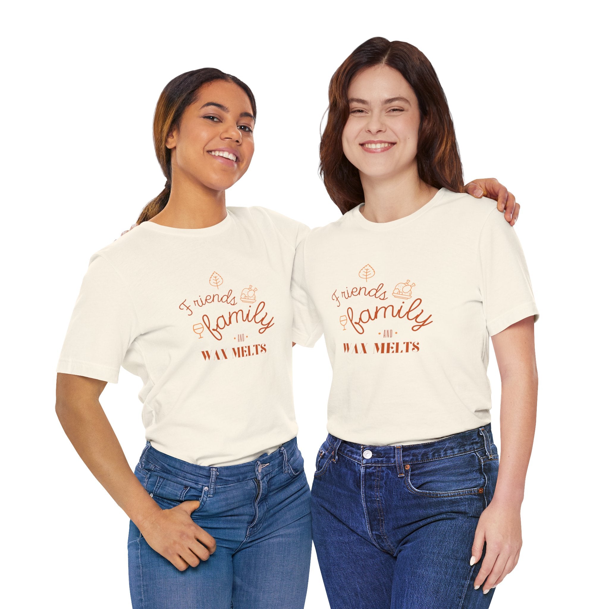 Friends, Family, and Wax Melts Unisex Tee