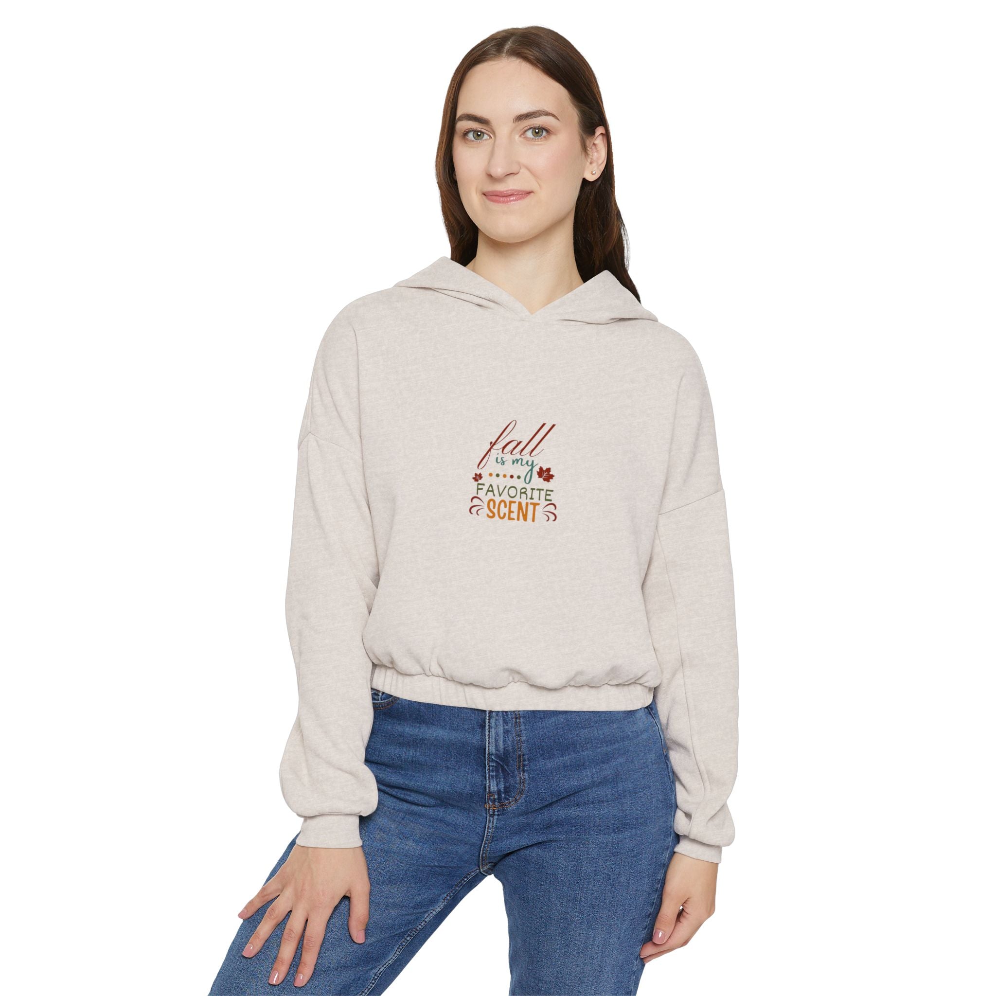 Fall is My Favorite Scent Women's Cinched Bottom Hoodie