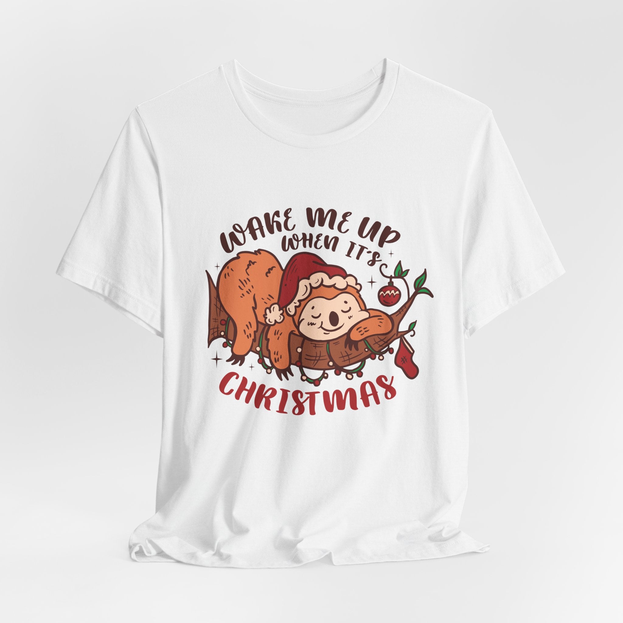 Wake Me Up When It's Christmas Unisex Tee