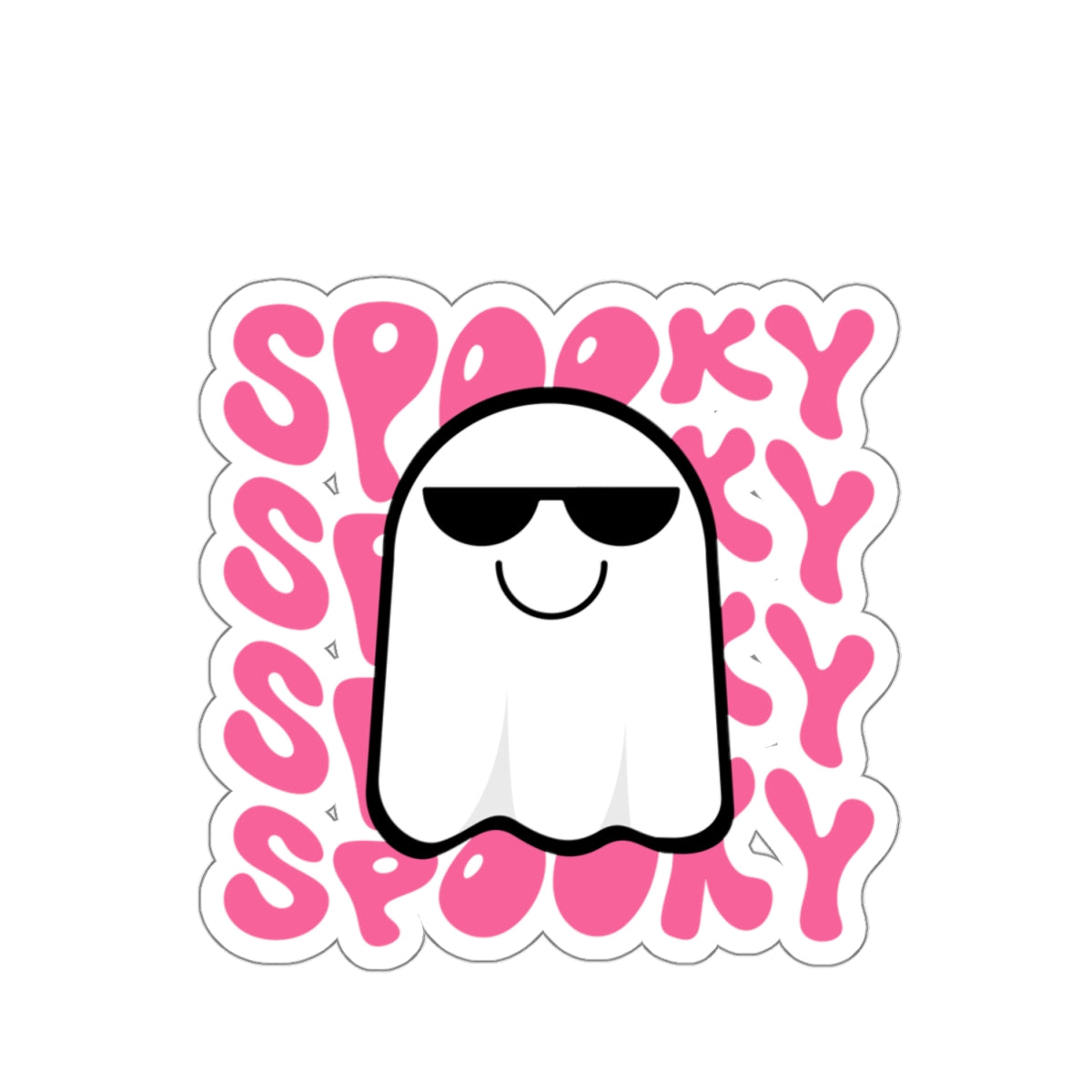 Spooky Ghost - Vinyl Stickers