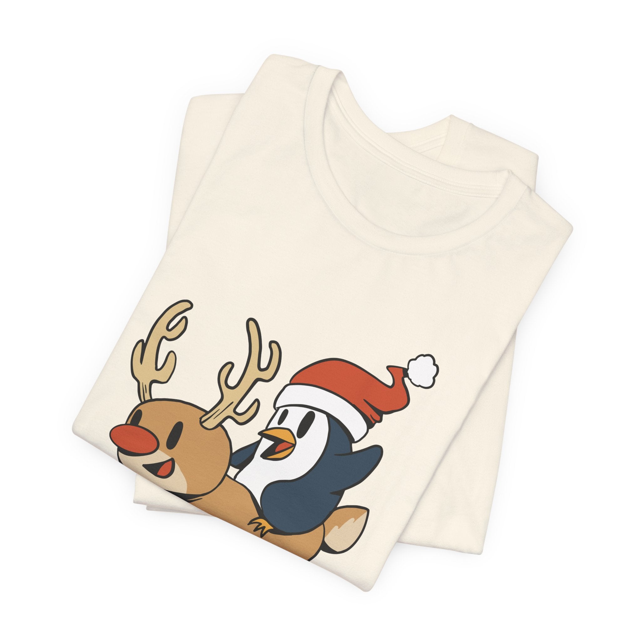 Penguin & Reindeer Unisex Tee