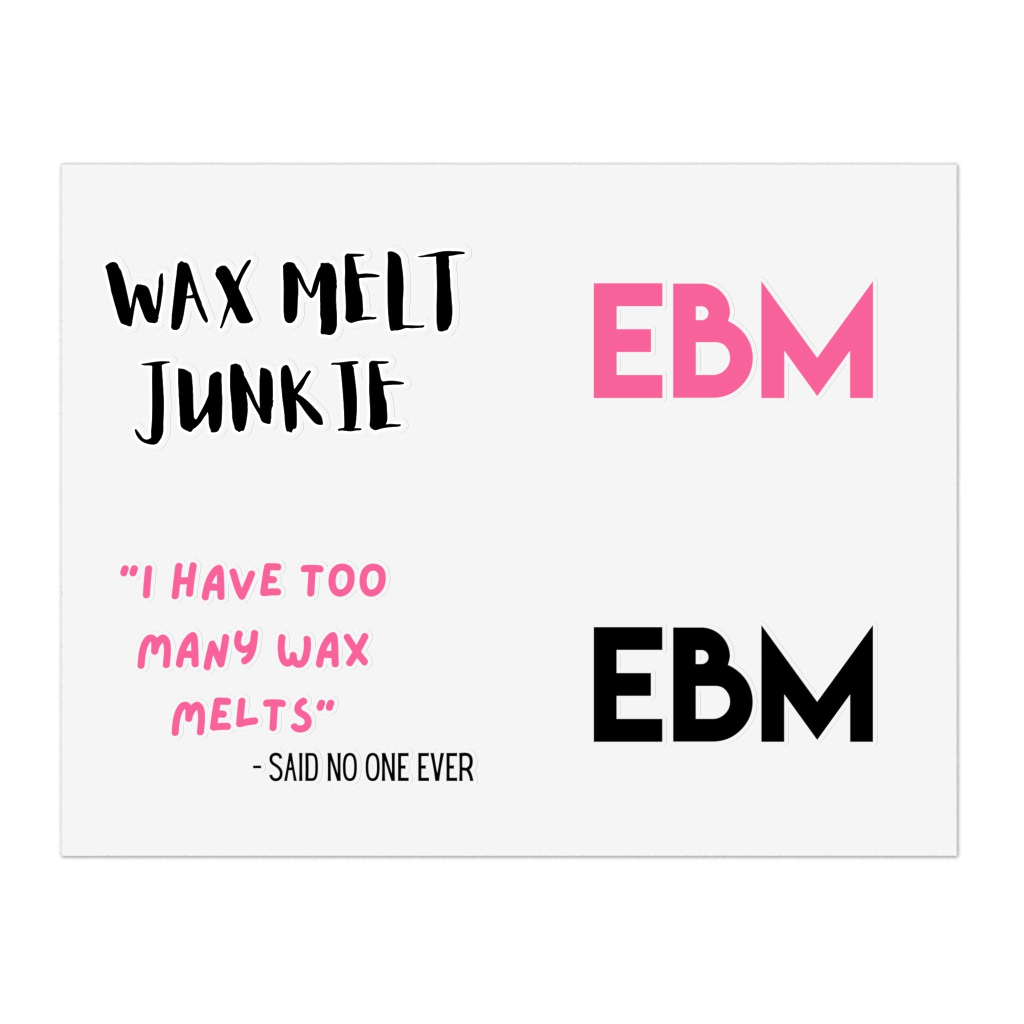 Sticker Sheets - EBM Starter Pack 4 Pack