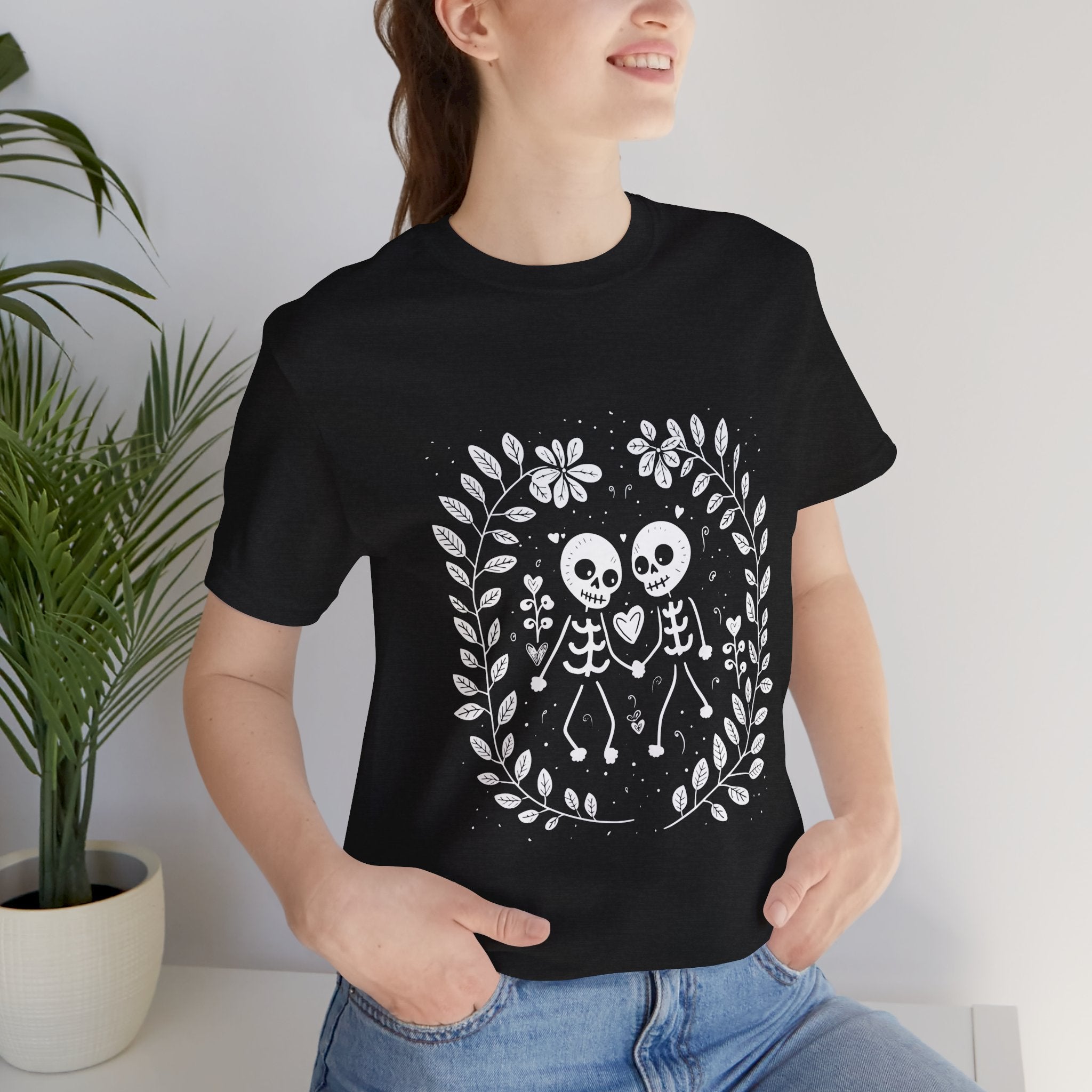 Skeleton Couple Unisex Tee