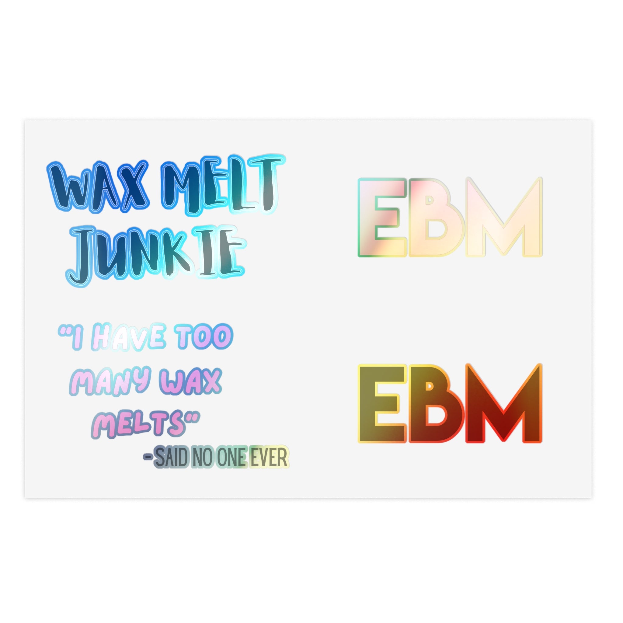 Sticker Sheets - EBM Starter Pack 4 Pack