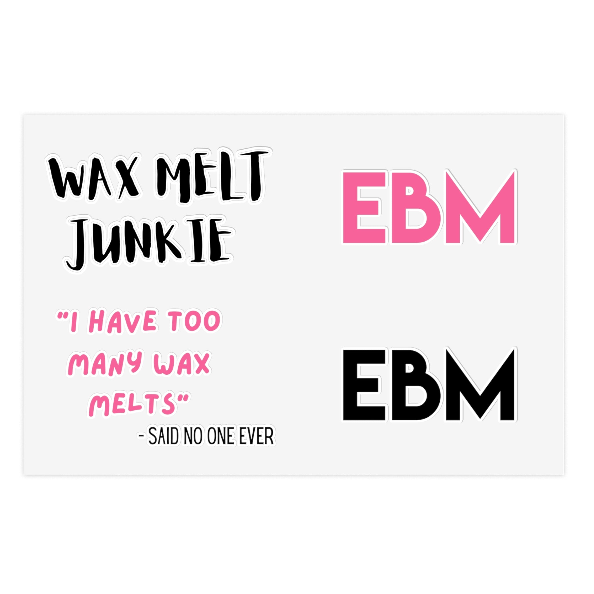 Sticker Sheets - EBM Starter Pack 4 Pack