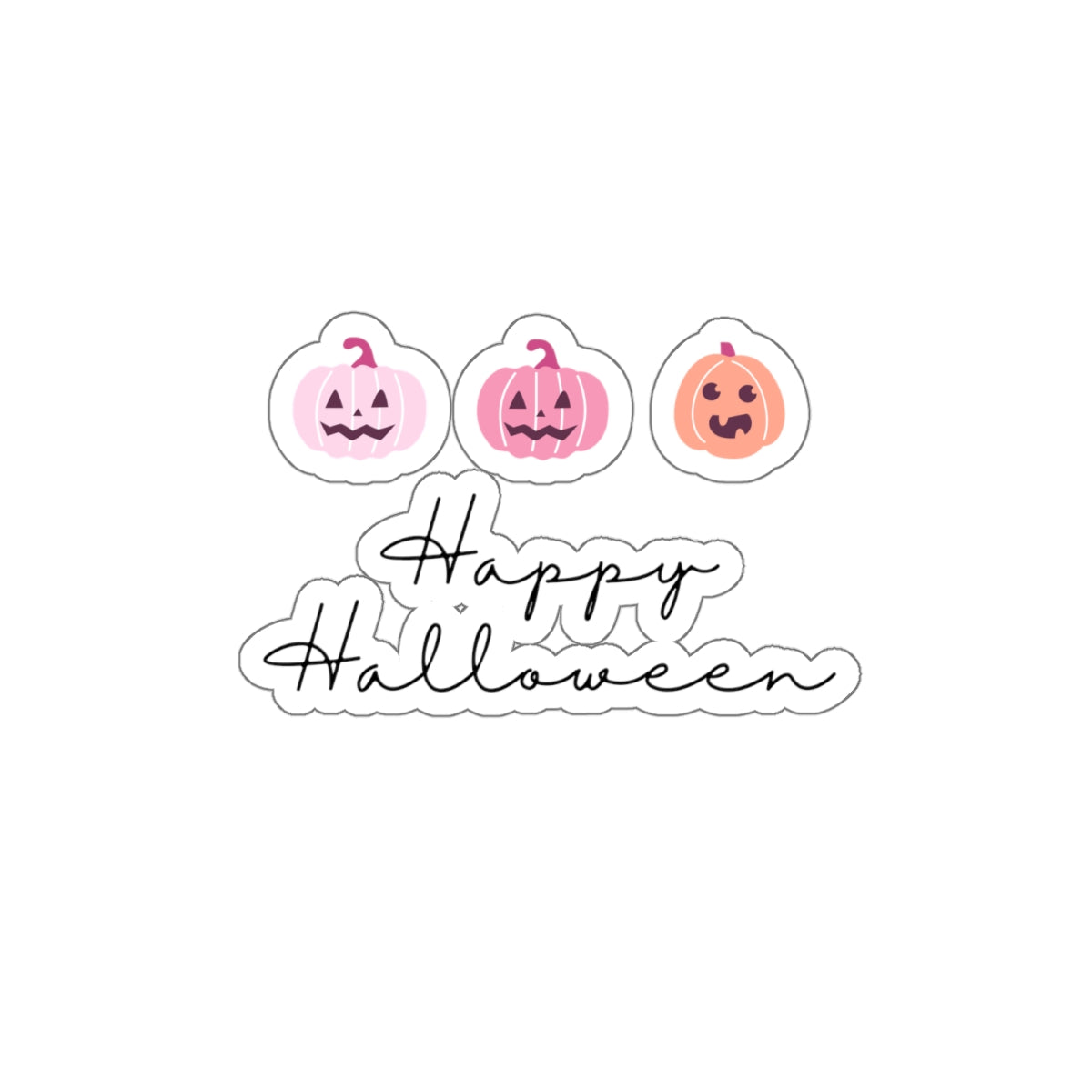 Happy Halloween - Vinyl Stickers