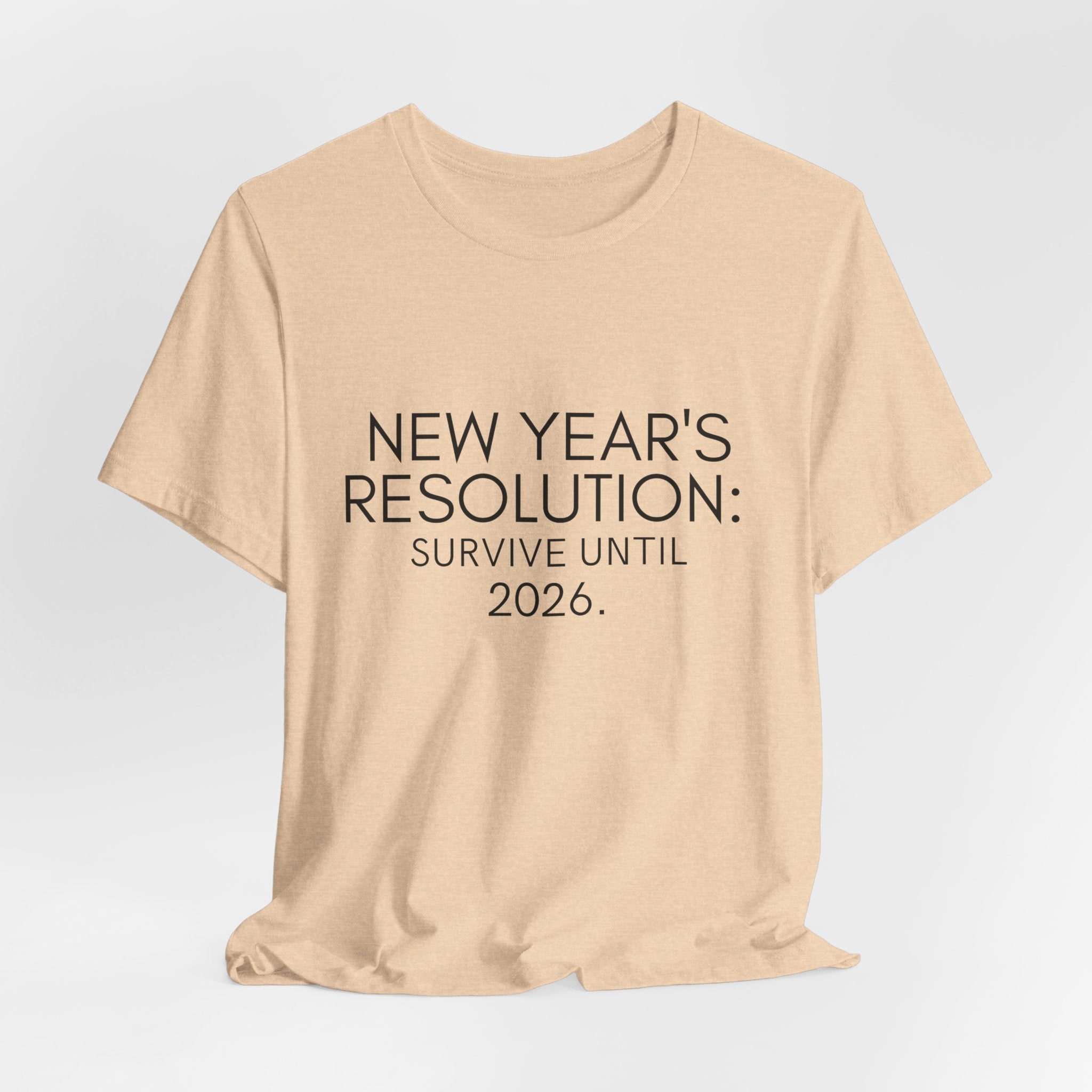 New Year's Resolution 2026 Unisex Tee