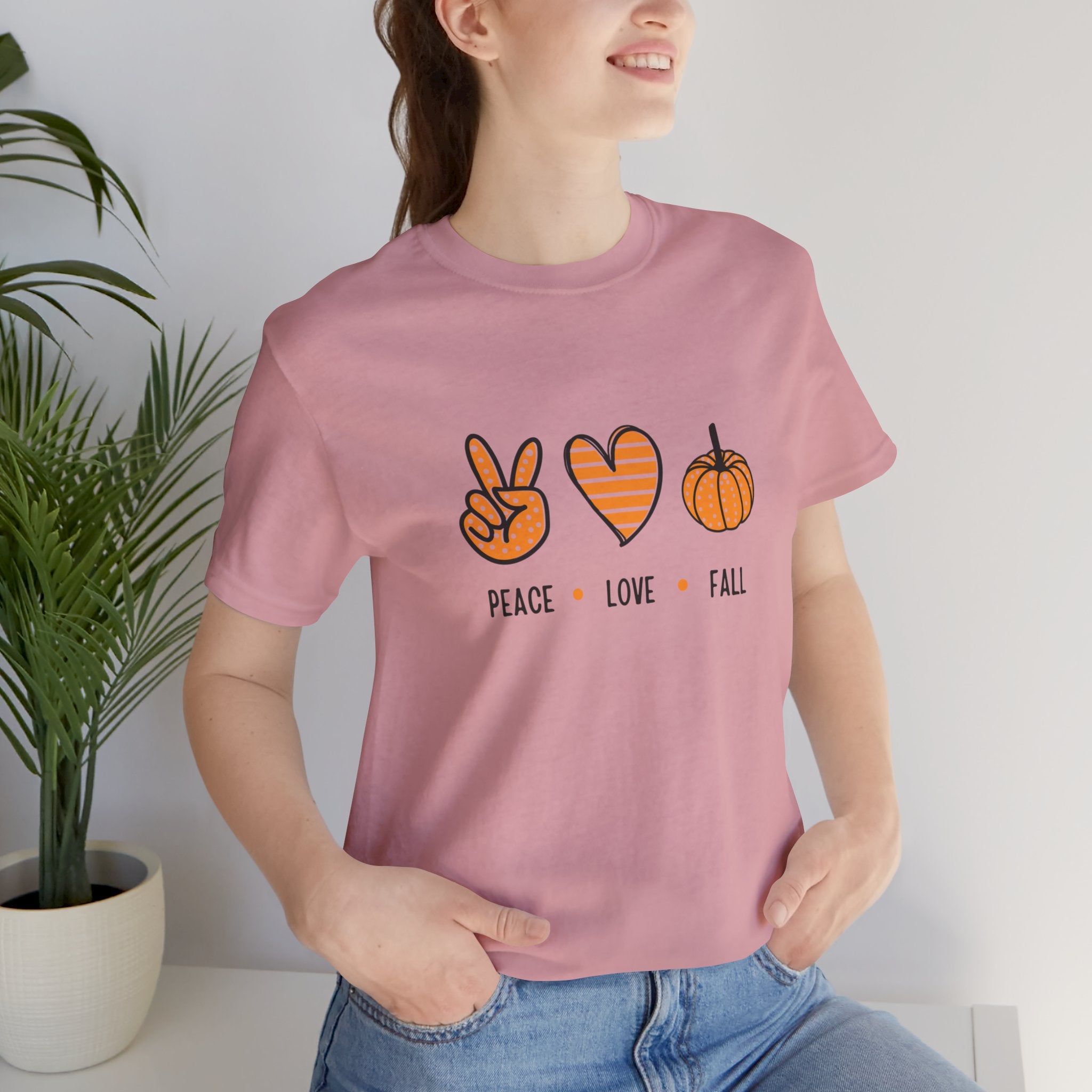 Peace Love Fall Classic Unisex Tee