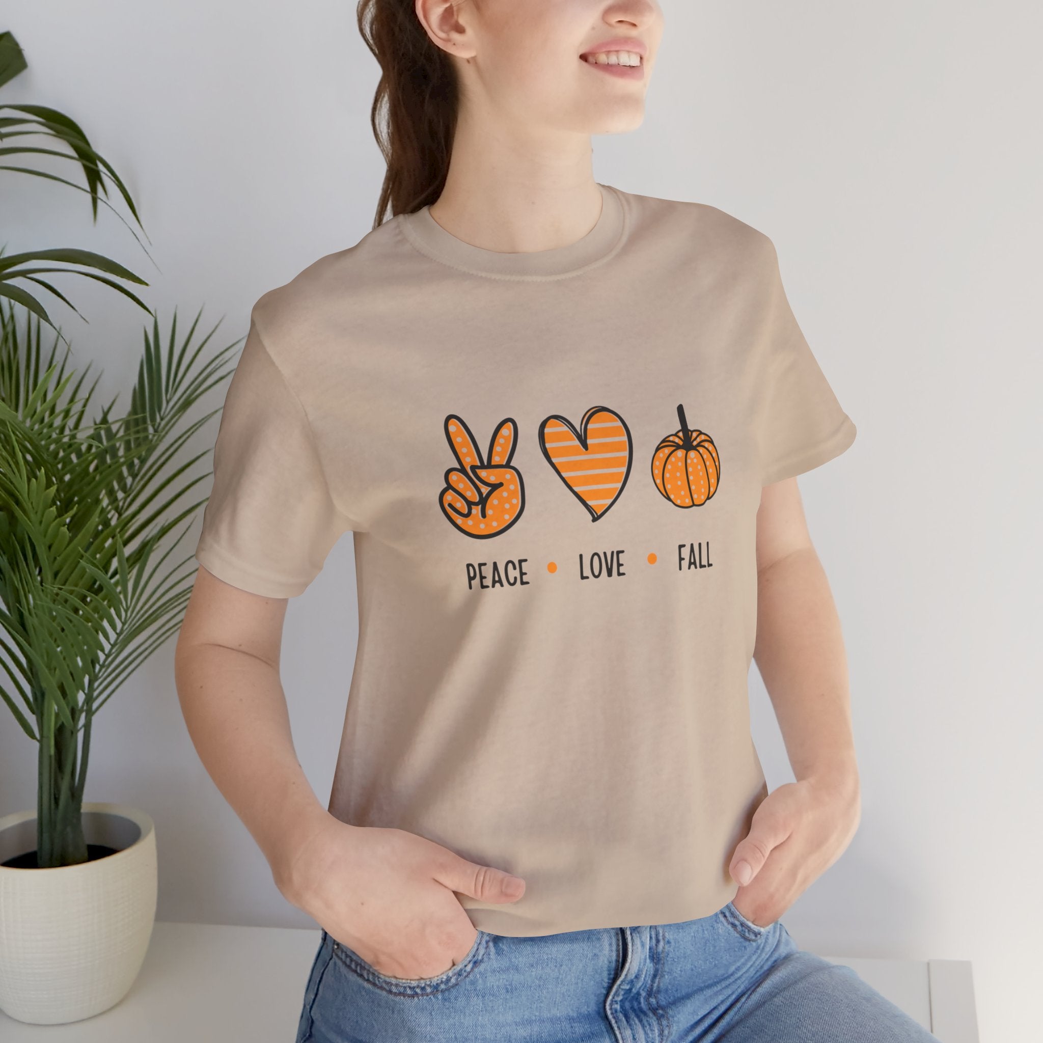 Peace Love Fall Classic Unisex Tee