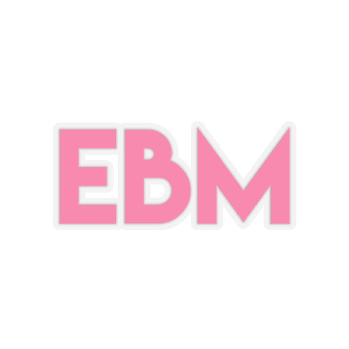 EBM Logo - Vinyl Stickers