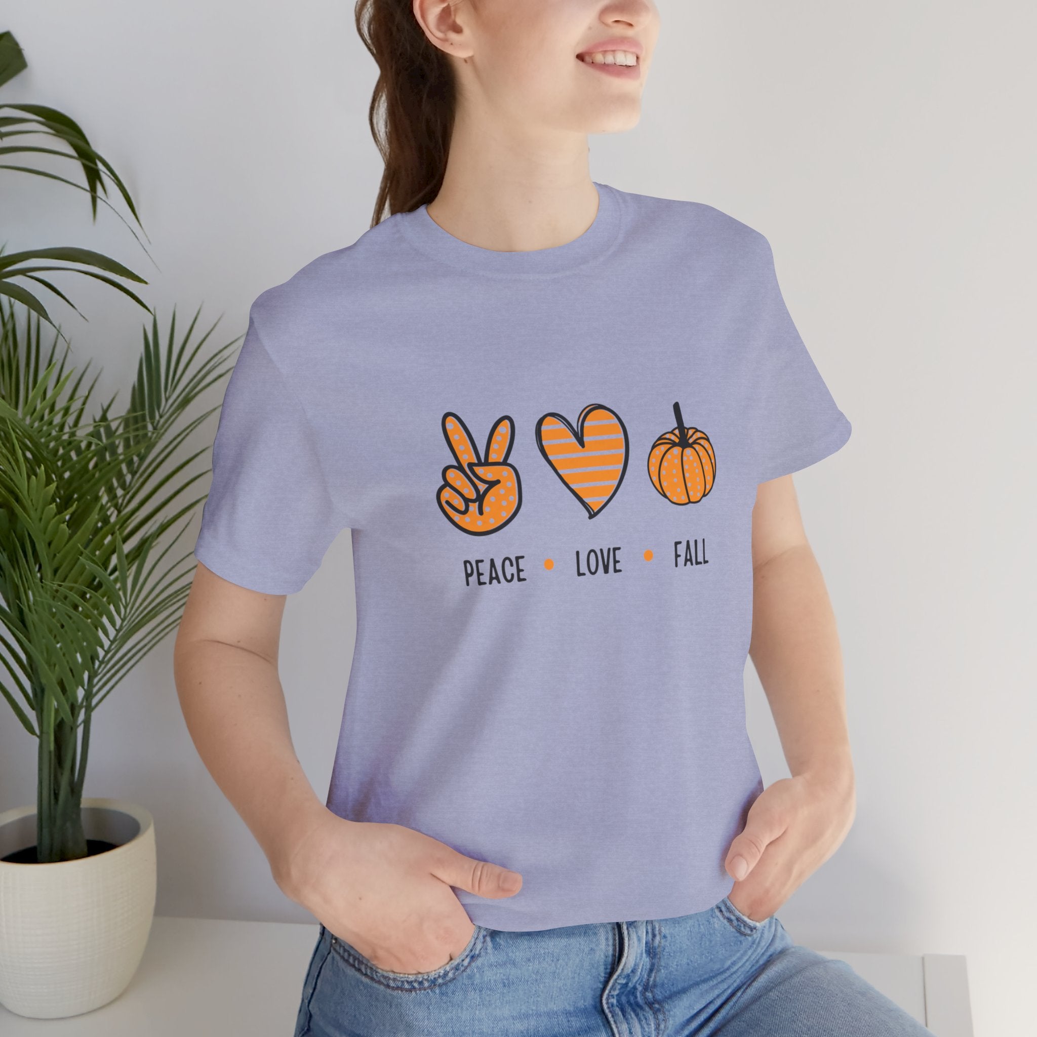 Peace Love Fall Classic Unisex Tee