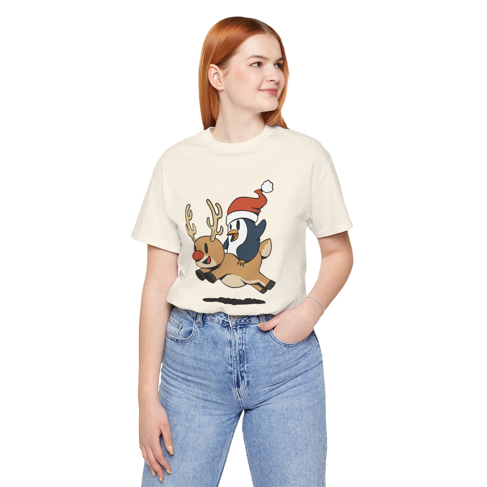 Penguin & Reindeer Unisex Tee