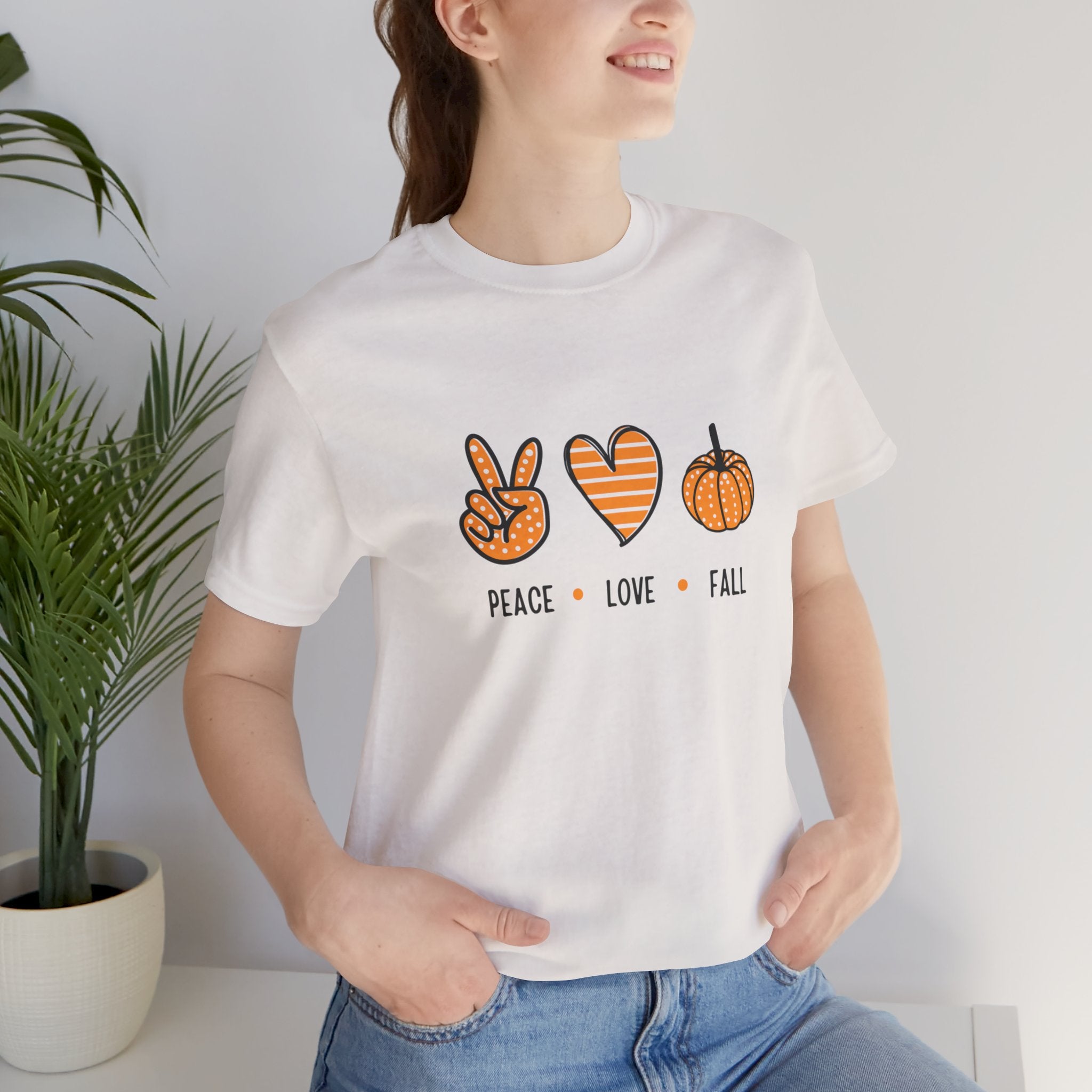 Peace Love Fall Classic Unisex Tee