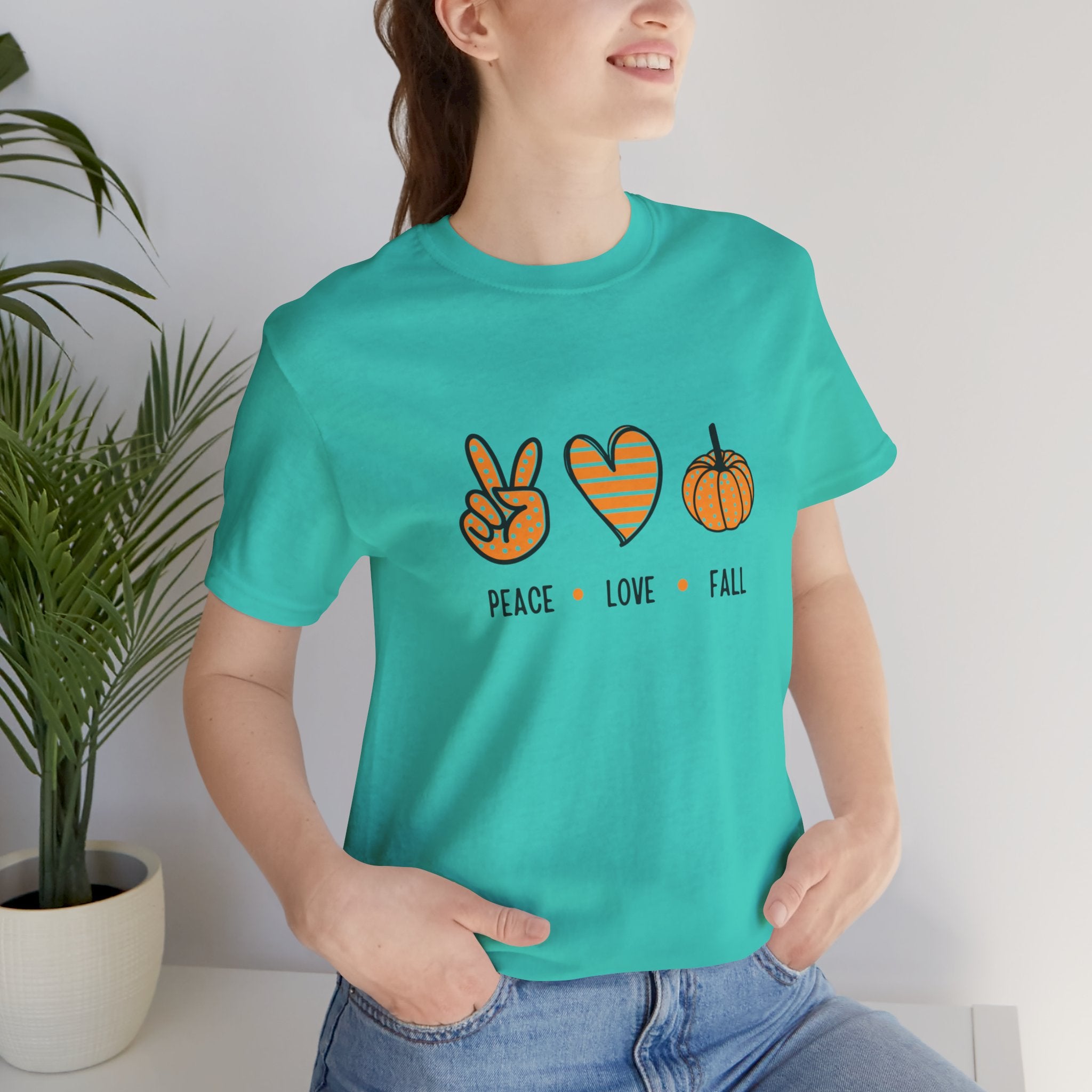 Peace Love Fall Classic Unisex Tee