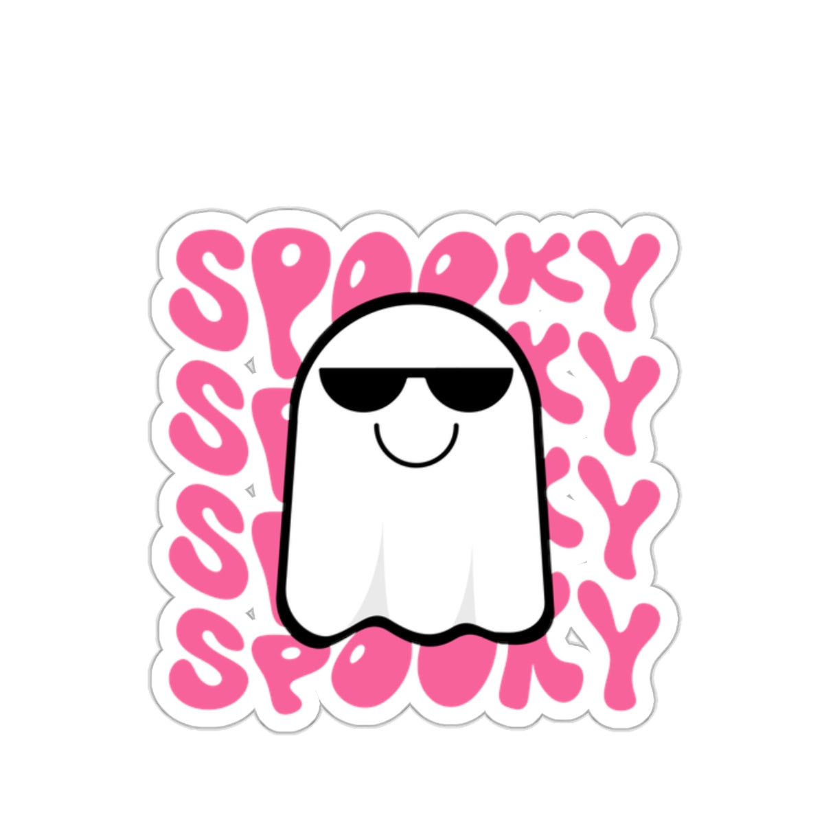 Spooky Ghost - Vinyl Stickers