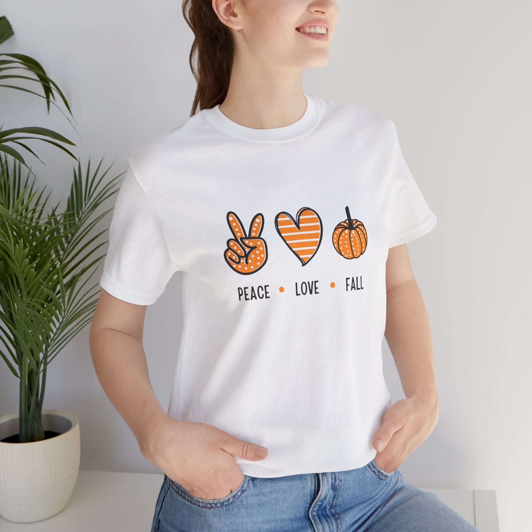 Peace Love Fall Classic Unisex Tee