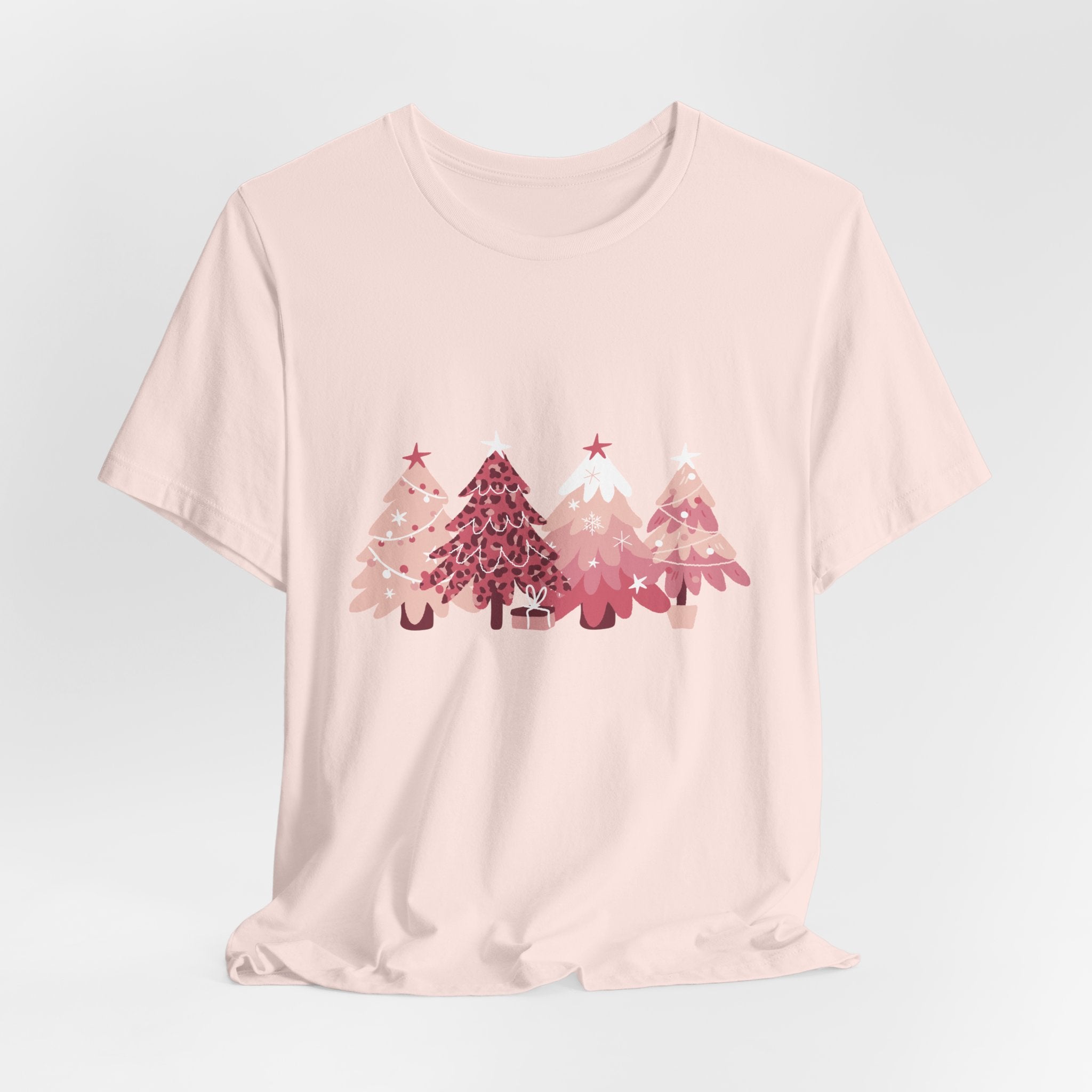 Pink Holiday Tree's Unisex Tee