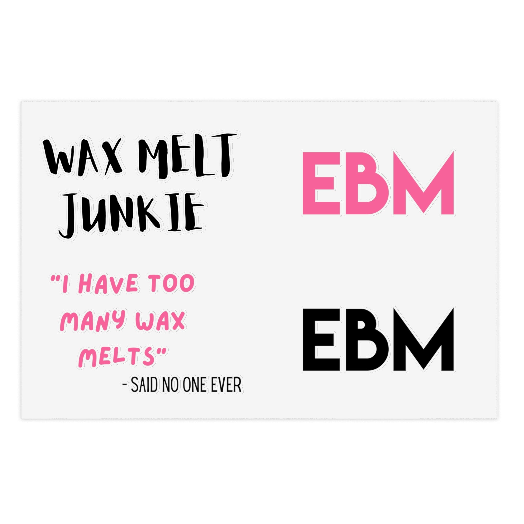 Sticker Sheets - EBM Starter Pack 4 Pack