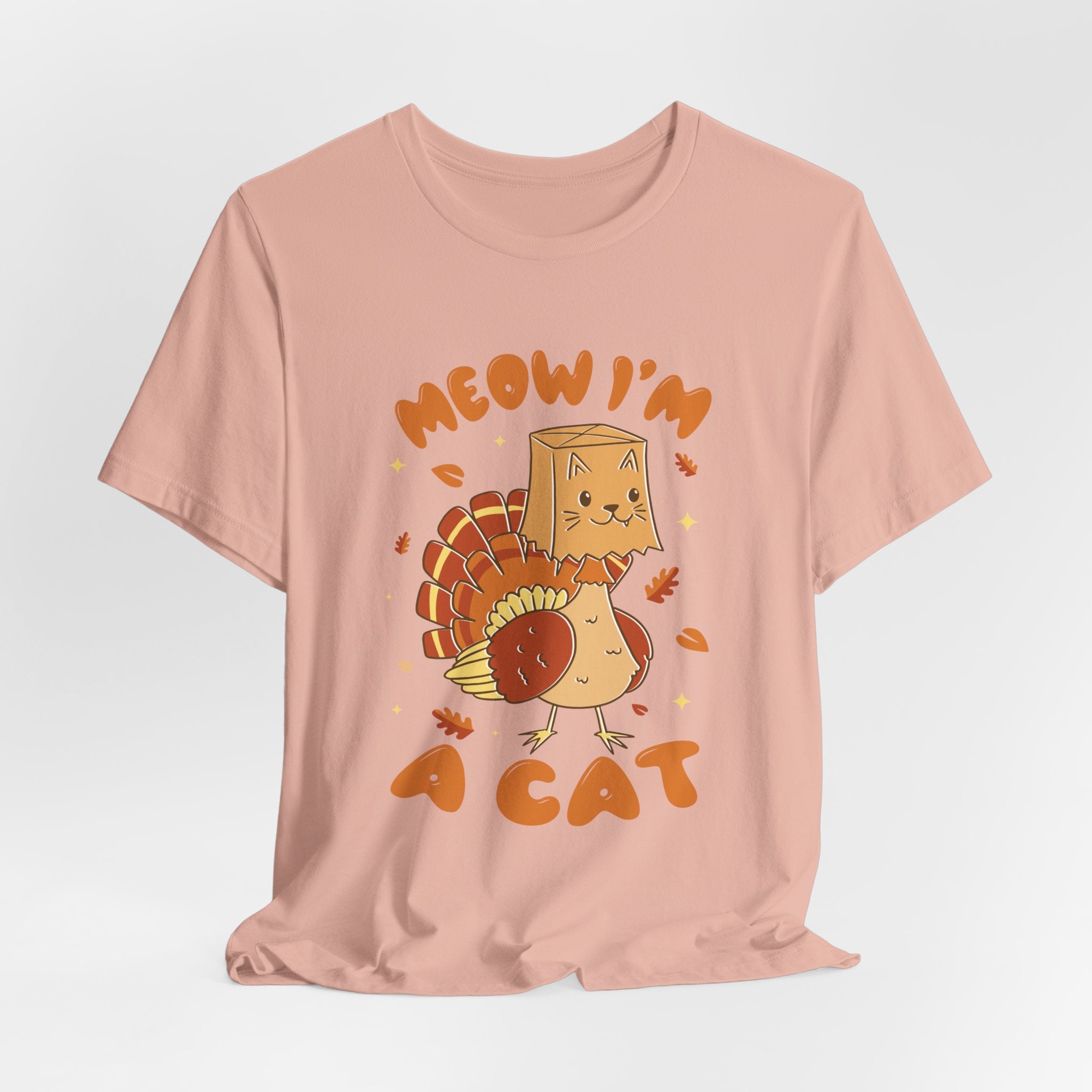 Meow I'm A Cat Thanksgiving Unisex Tee