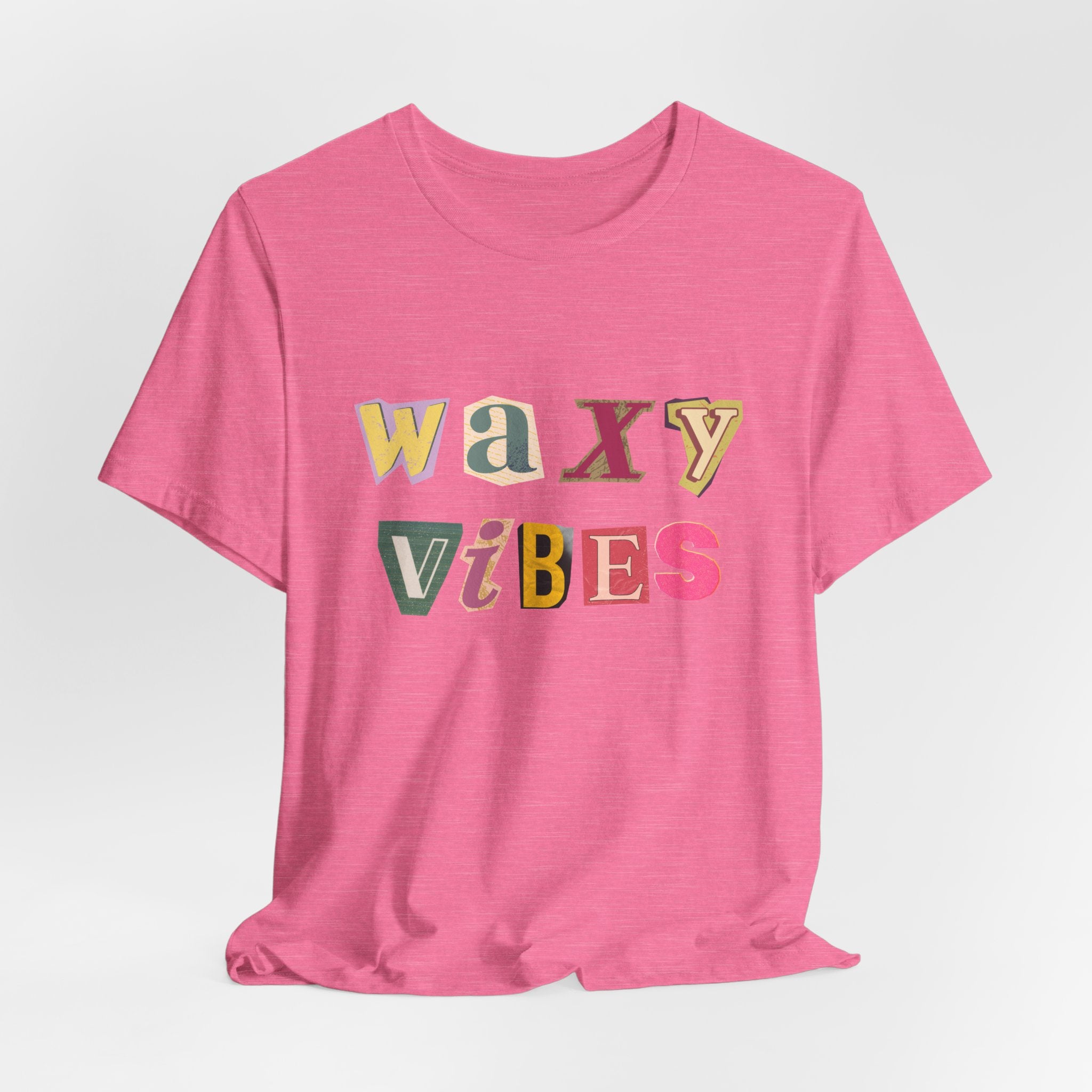 Waxy Vibes Letters Unisex Tee