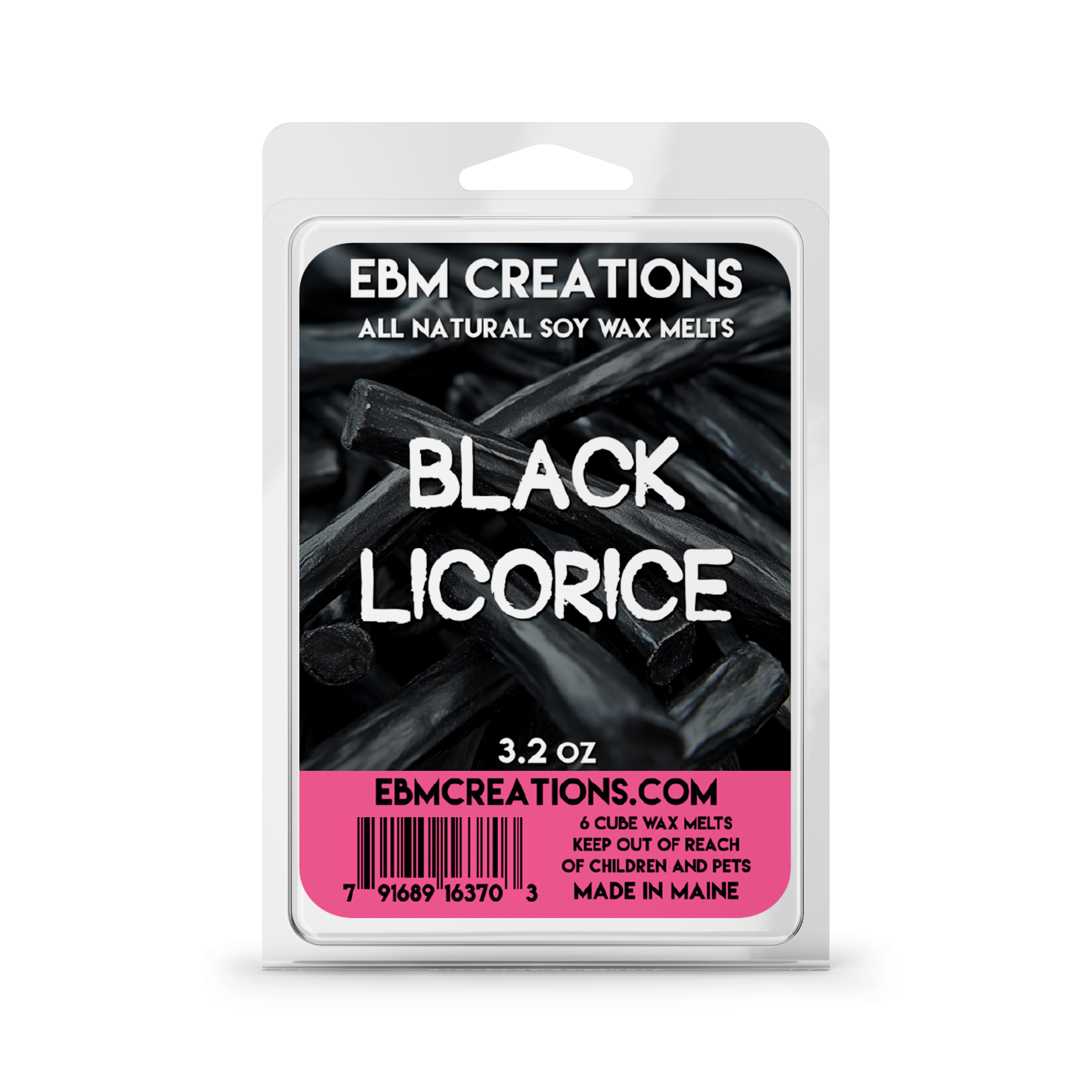 Black Licorice - 3.2 oz Clamshell