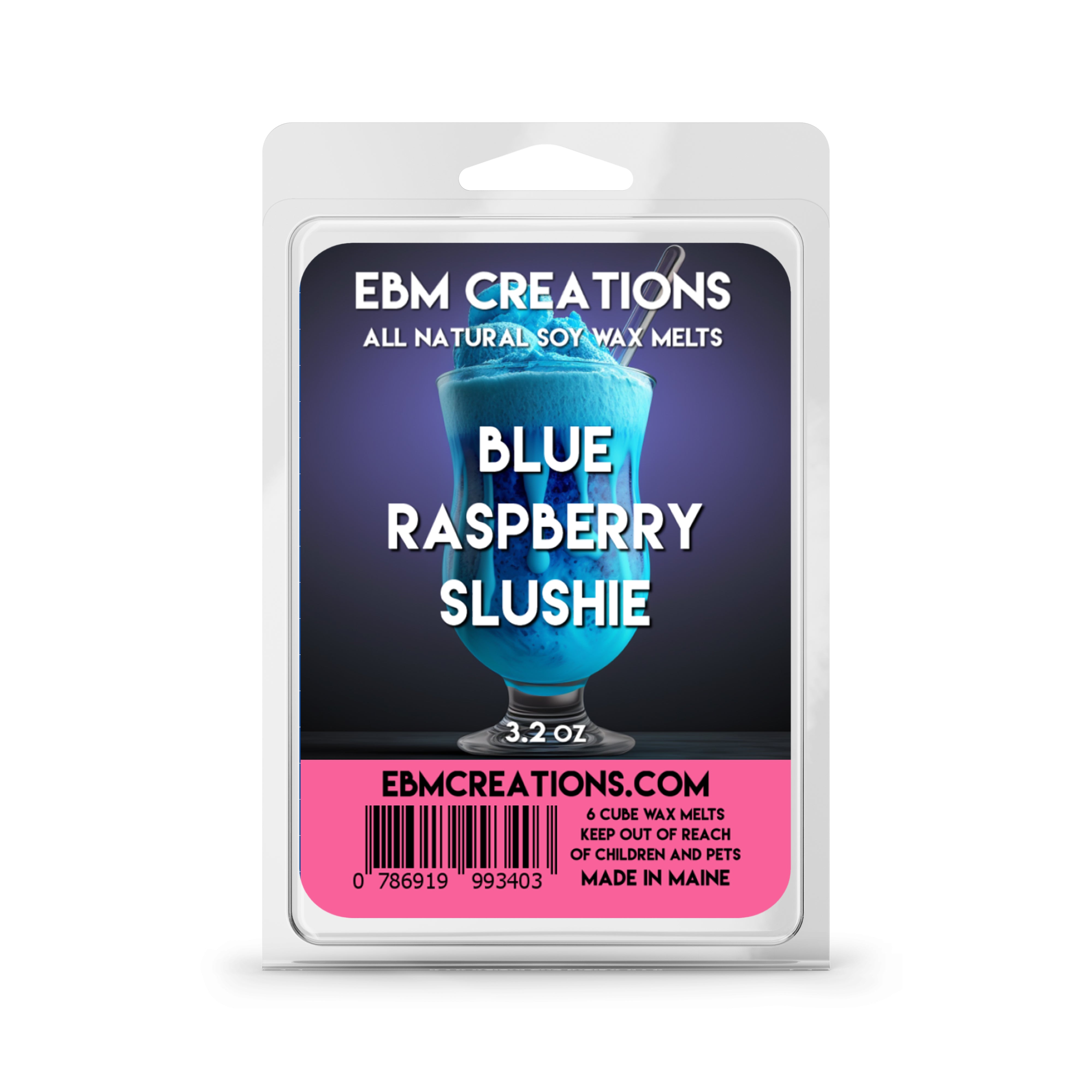 Blue Raspberry Slushie - 3.2 oz Clamshell
