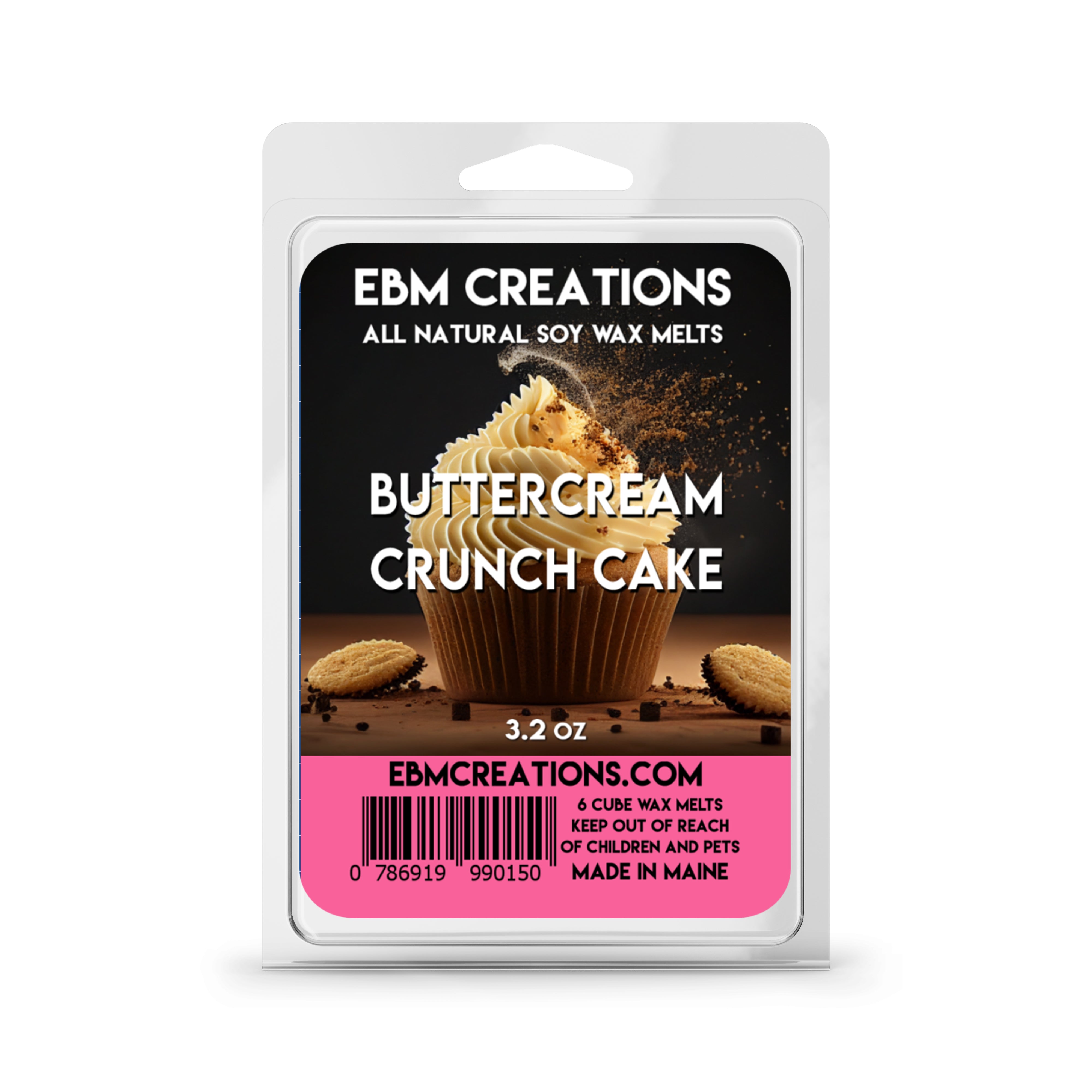 Buttercream Crunch Cake - 3.2 oz Clamshell