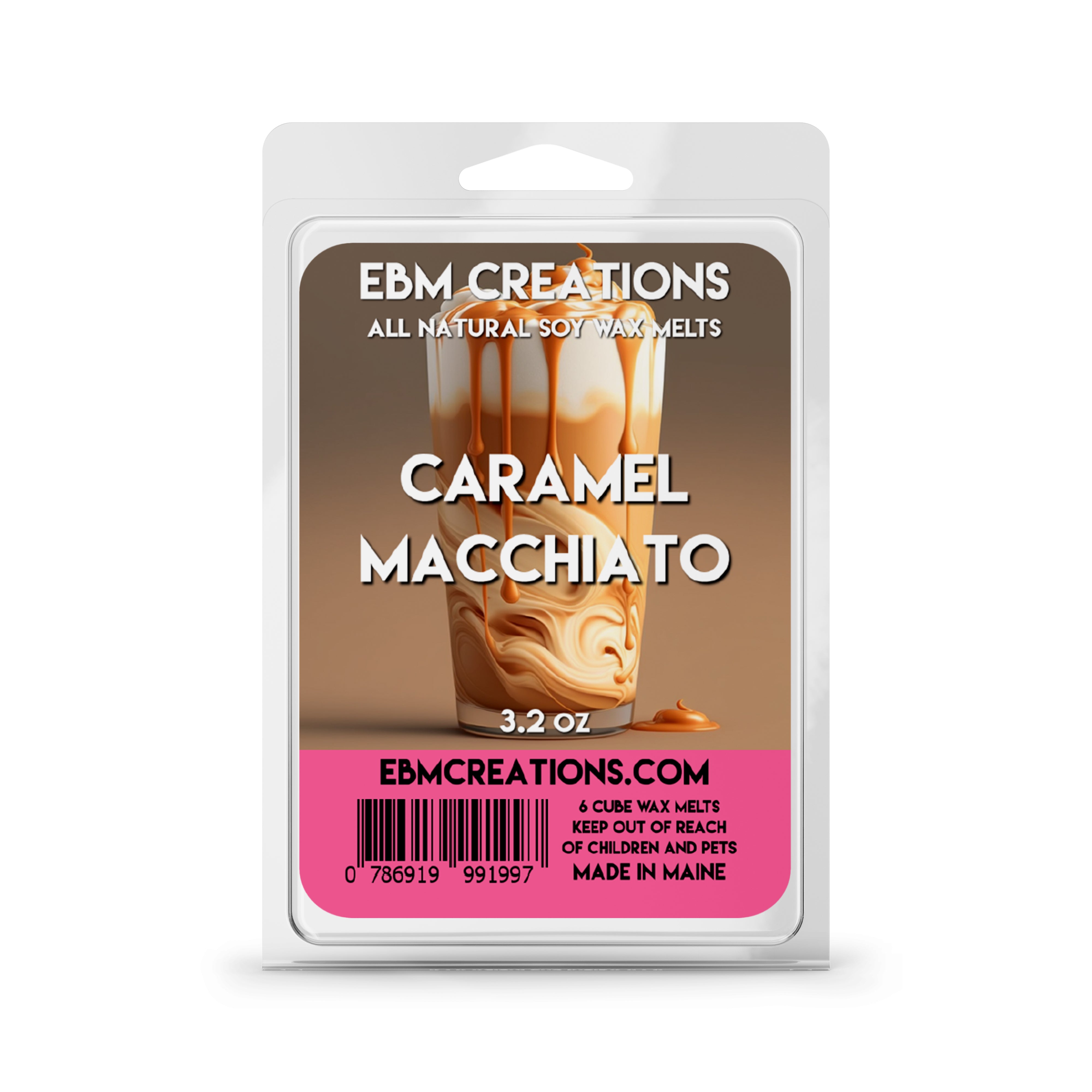 Caramel Macchiato - 3.2 oz Clamshell