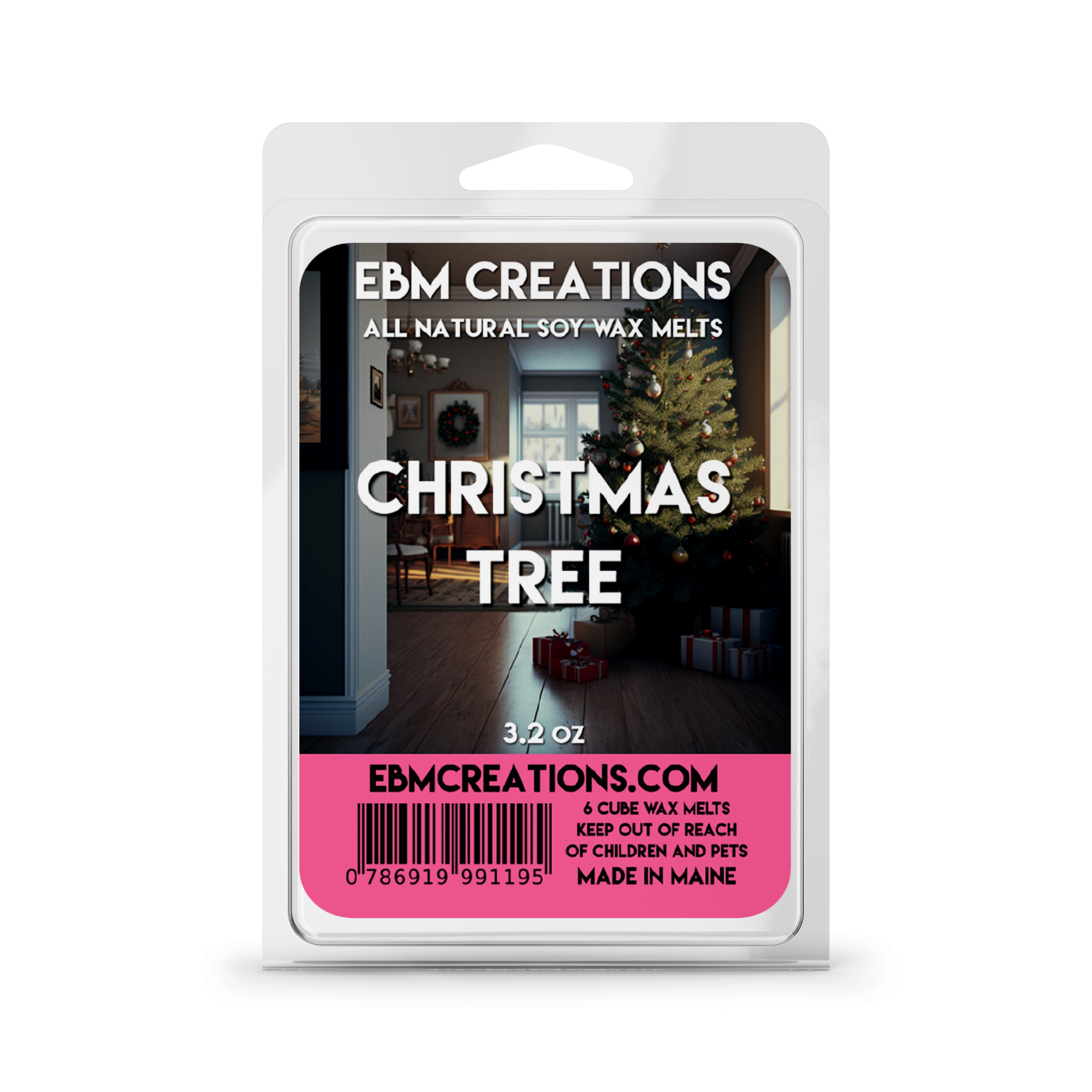 Christmas Tree - 3.2 oz Clamshell