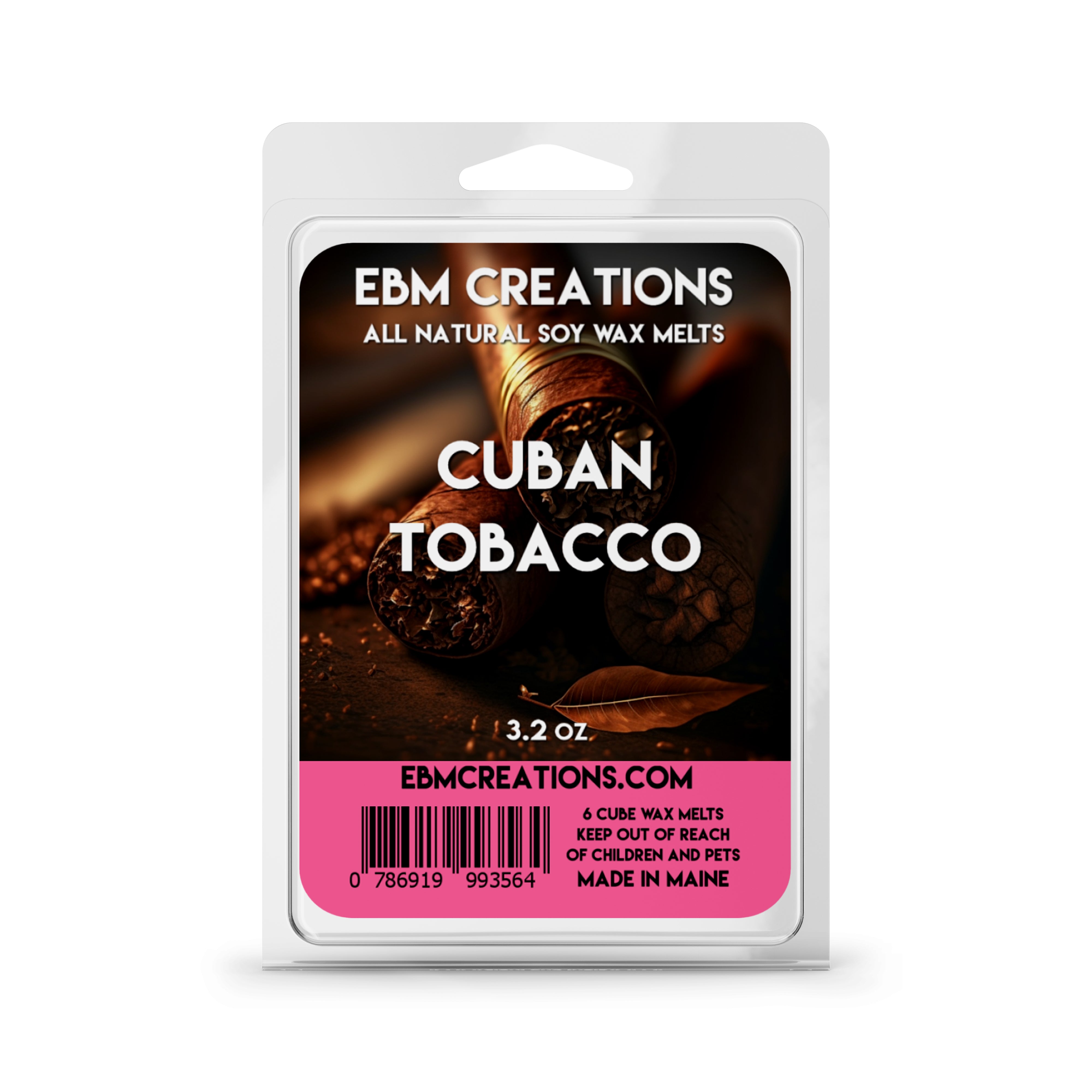 Cuban Tobacco - 3.2 oz Clamshell