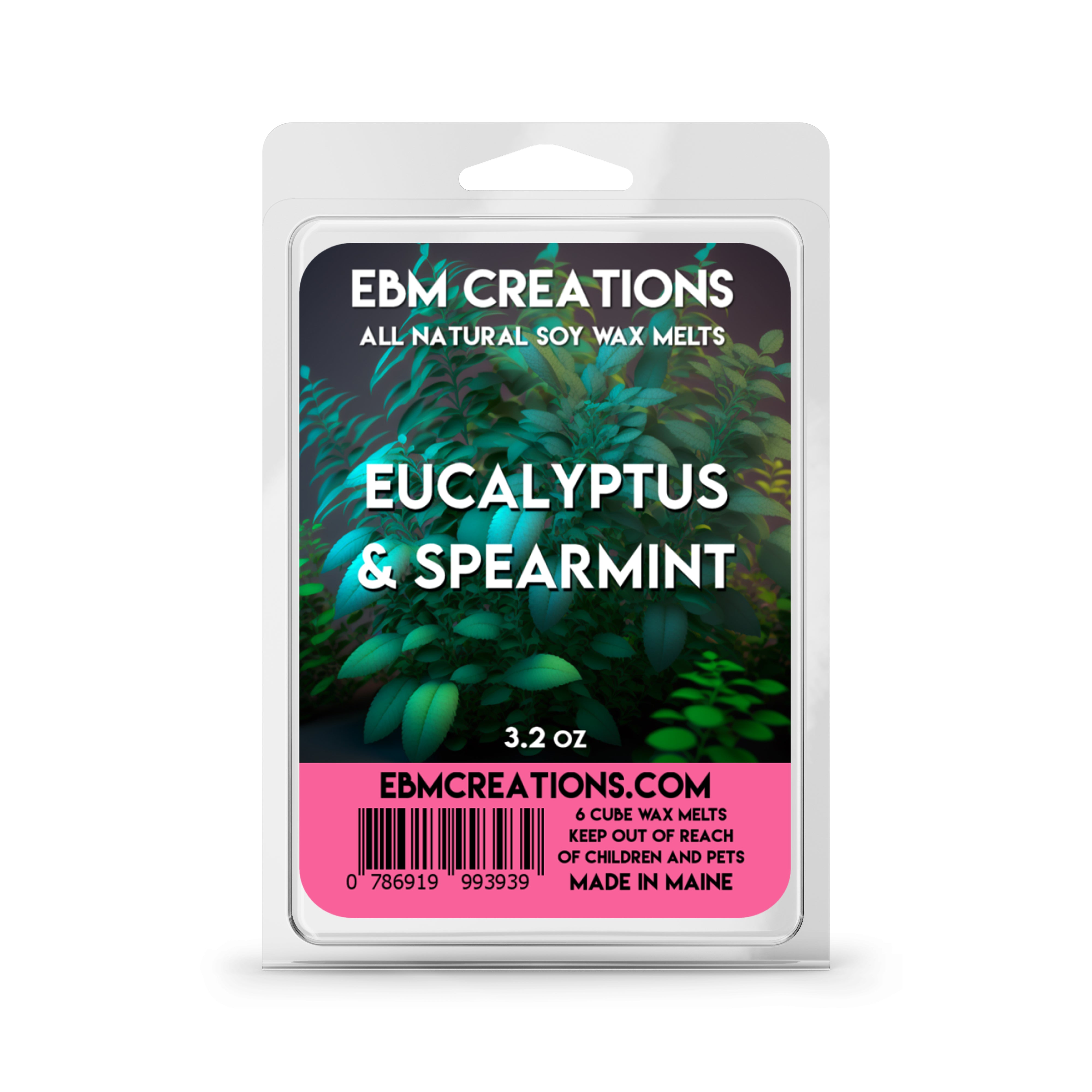 Eucalyptus Spearmint - 3.2 oz Clamshell