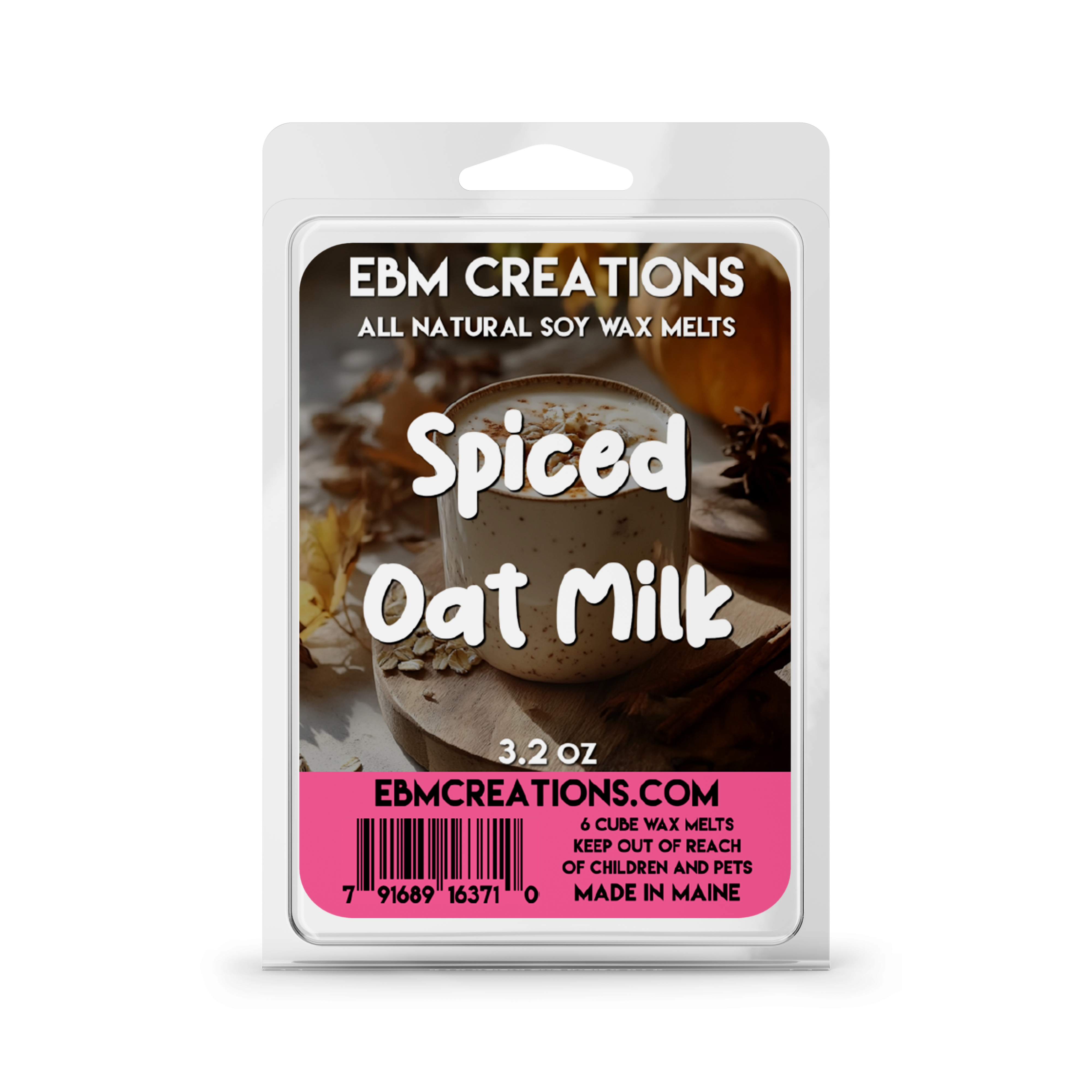 Spiced Oat Milk - 3.2 oz Clamshell