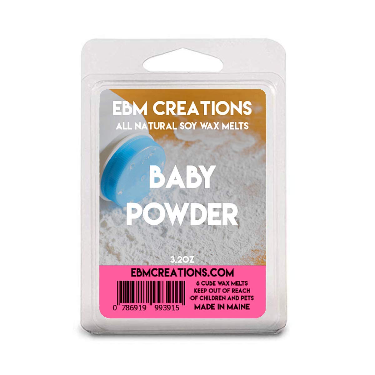 Baby Powder - 3.2 oz Clamshell