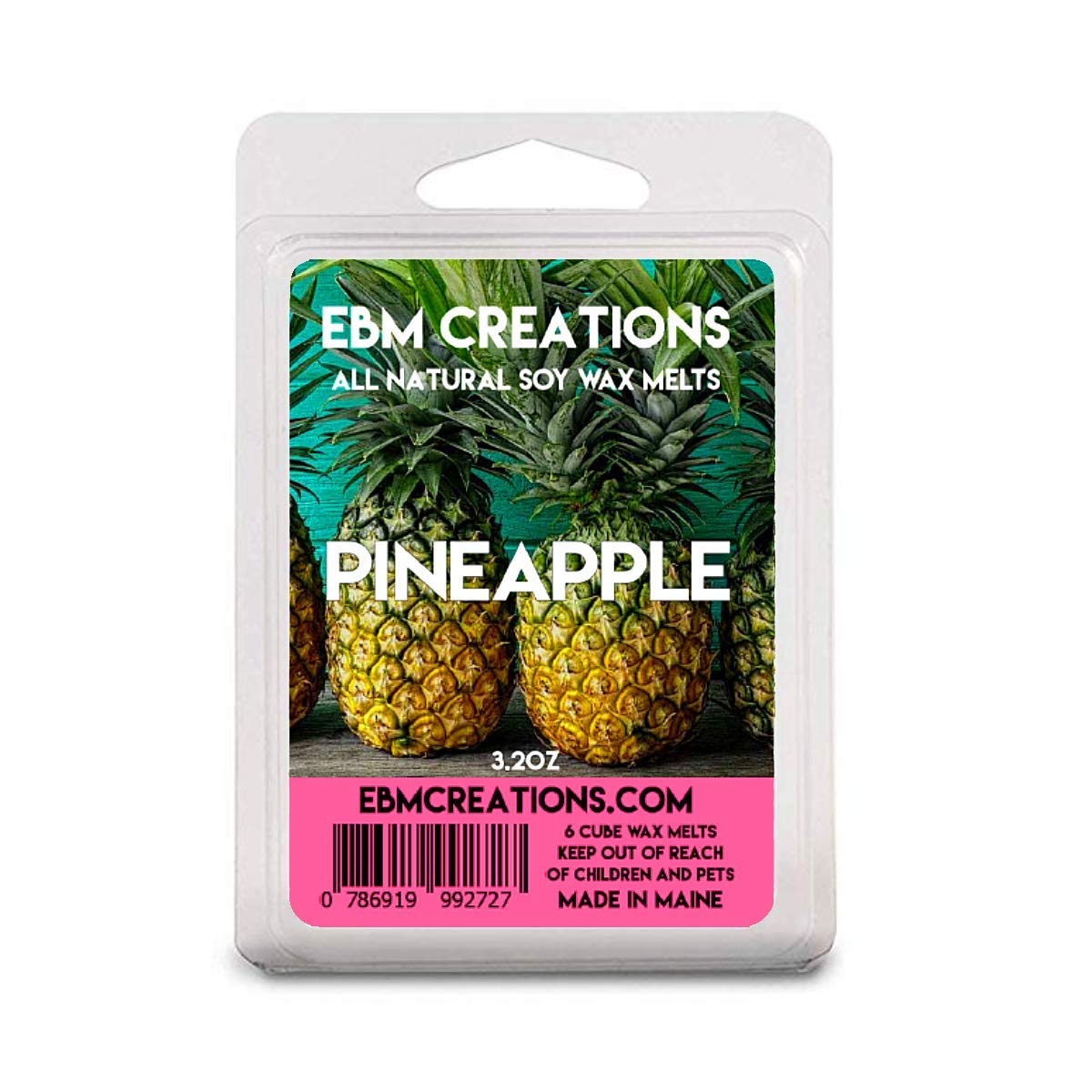 Pineapple - 3.2 oz Clamshell