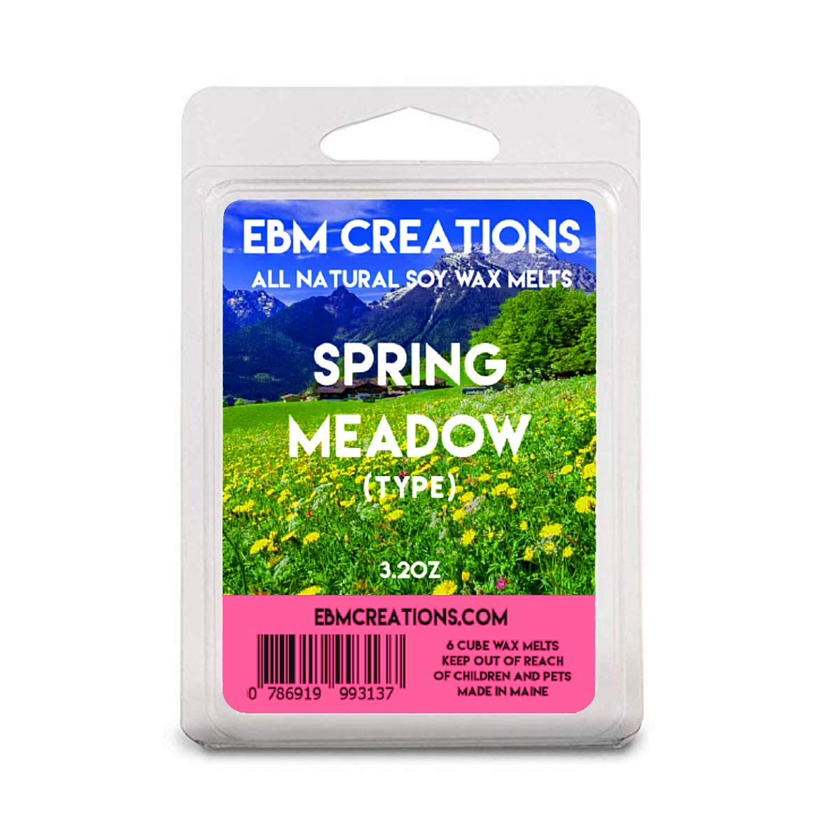 Spring Meadow - 3.2 oz Clamshell