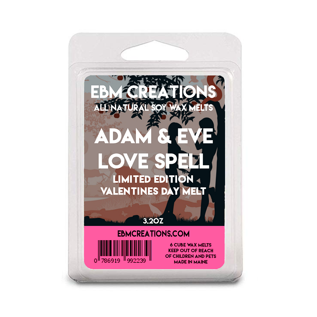 Adam & Eve Love Spell Valentines Day Wax Melt 3.2oz Clamshell
