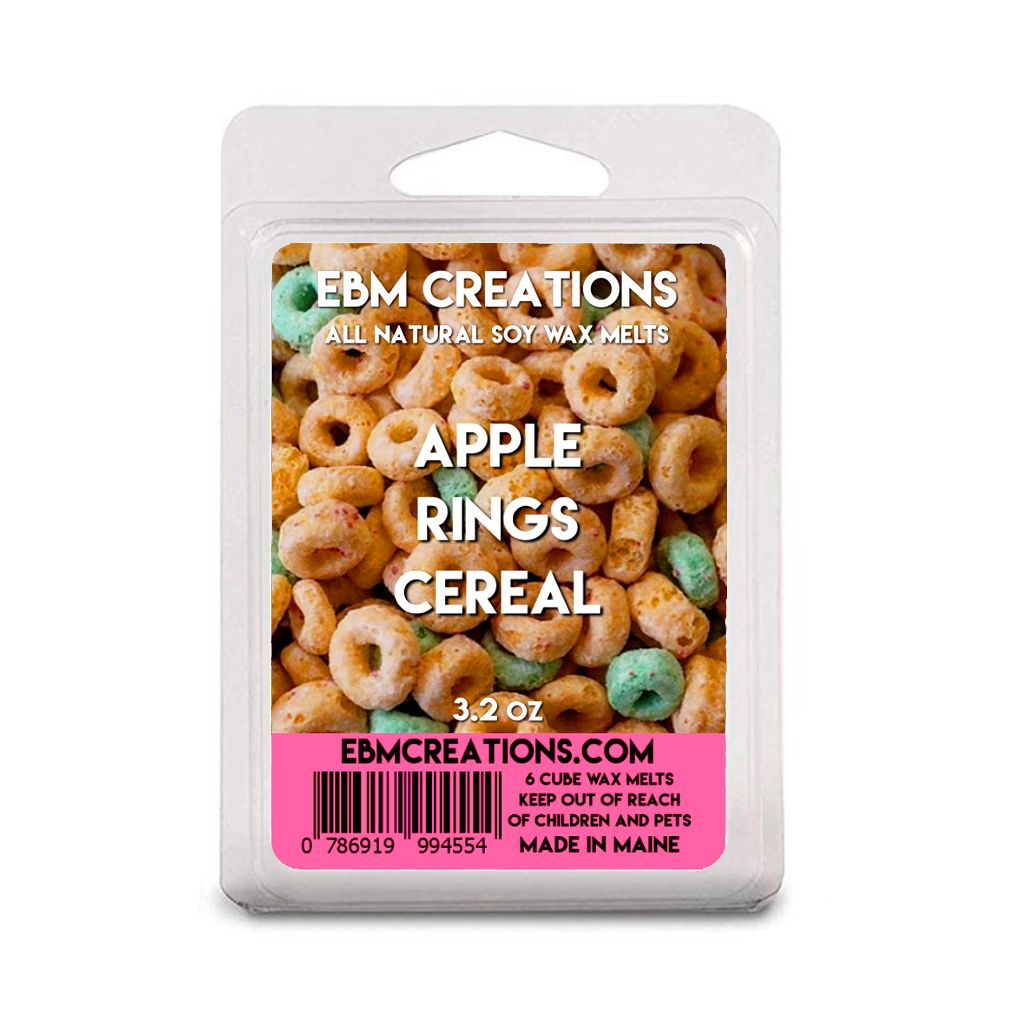 Apple Rings Cereal - 3.2 oz Clamshell