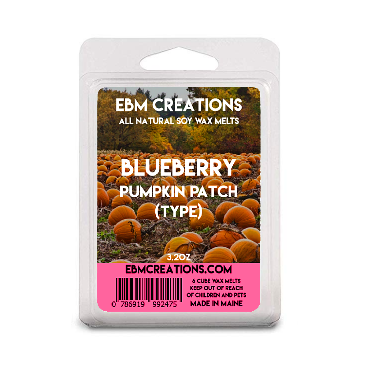 Blueberry Pumpkin Patch - 3.2 oz Clamshell