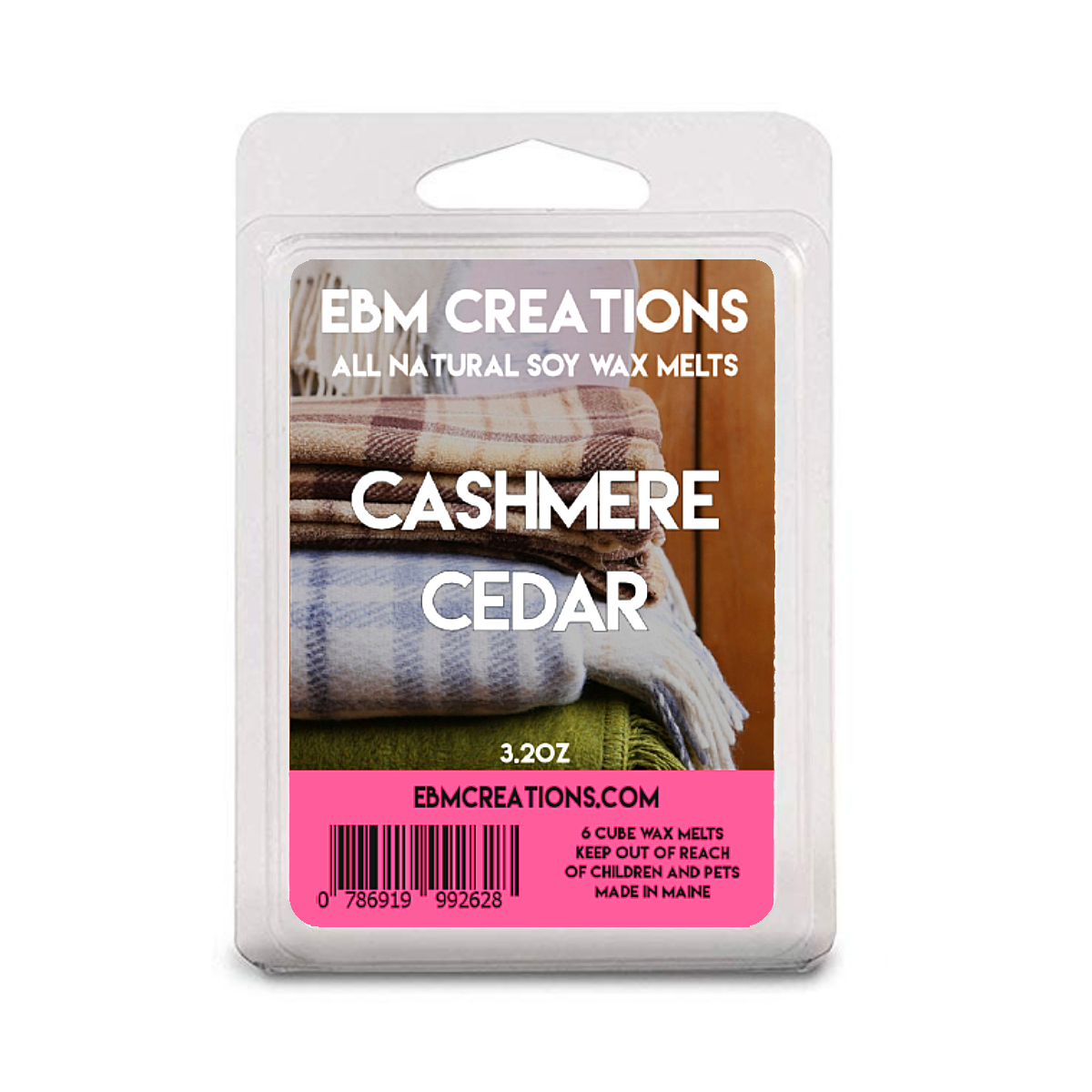 Cashmere Cedar - 3.2 oz Clamshell