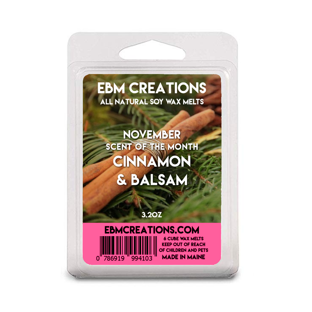 Cinnamon & Balsam - 3.2 oz Clamshell