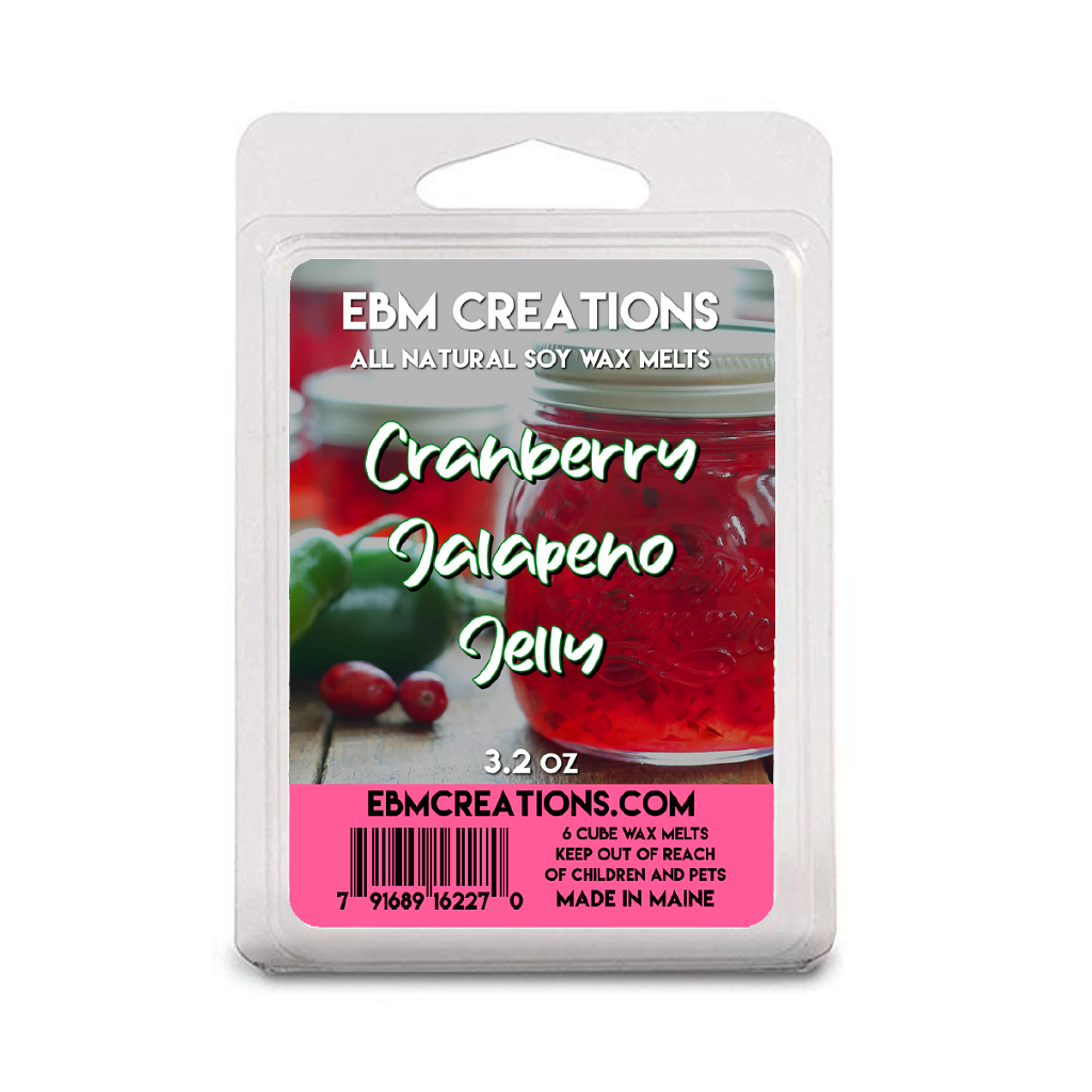 Cranberry Jalapeno Jelly - 3.2 oz Clamshell