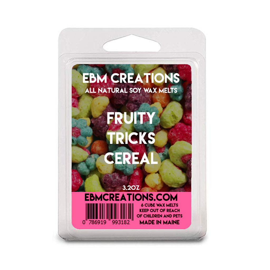 Fruity Tricks Cereal - 3.2 oz Clamshell