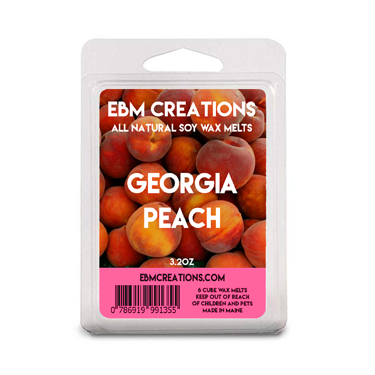 Georgia Peach - 3.2 oz Clamshell